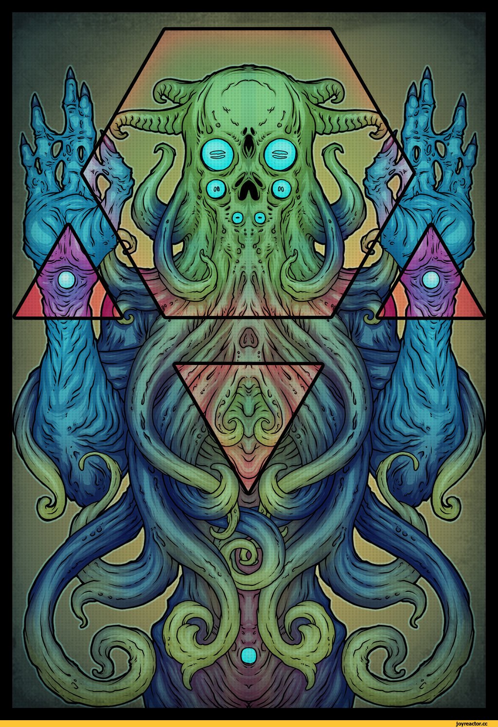 1024x1494  Ктулху картинки - 62 фото