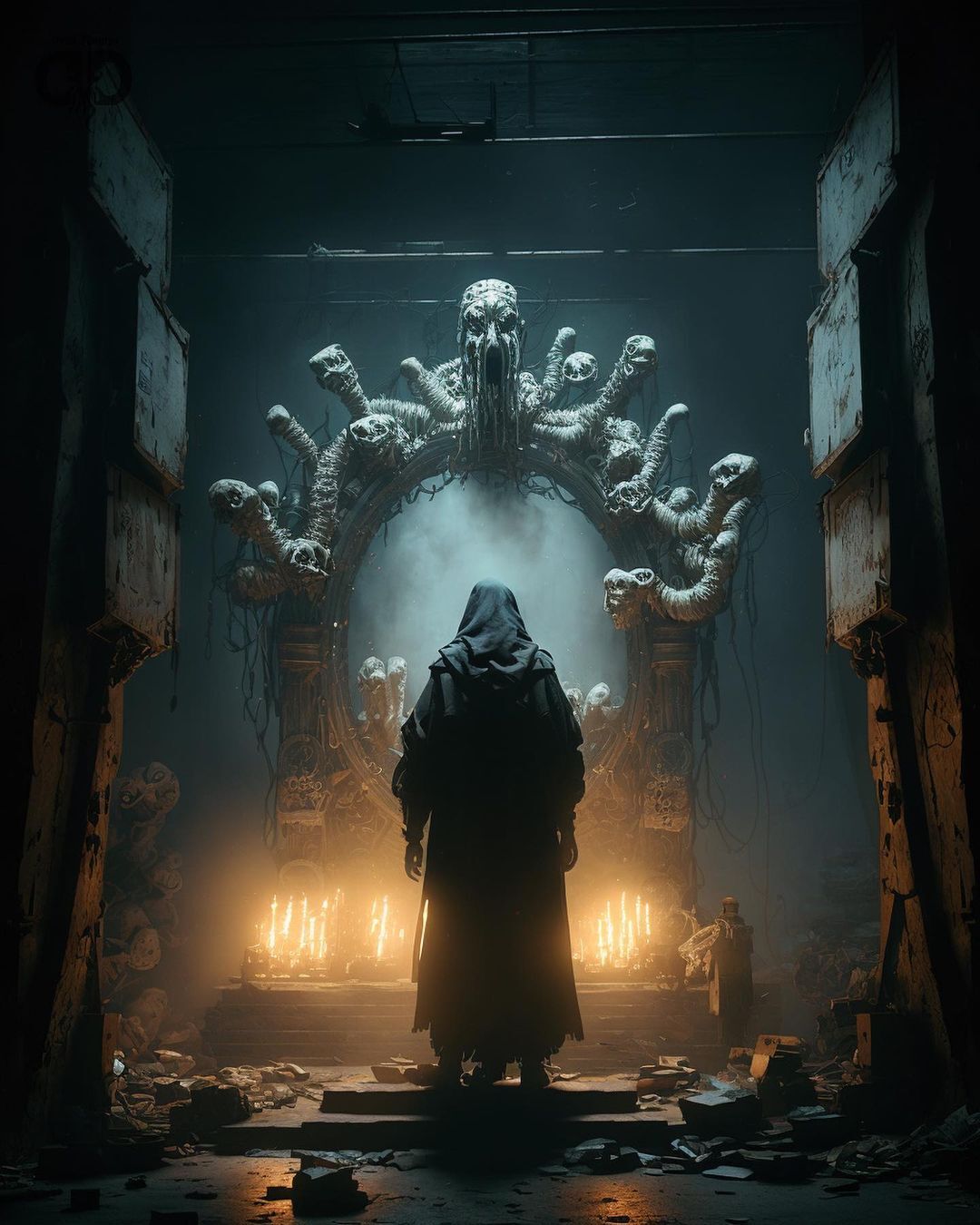 1080x1350  Серия \"Культ Кксаксуклута, сына Азатота\" | Midjourney | Пикабу