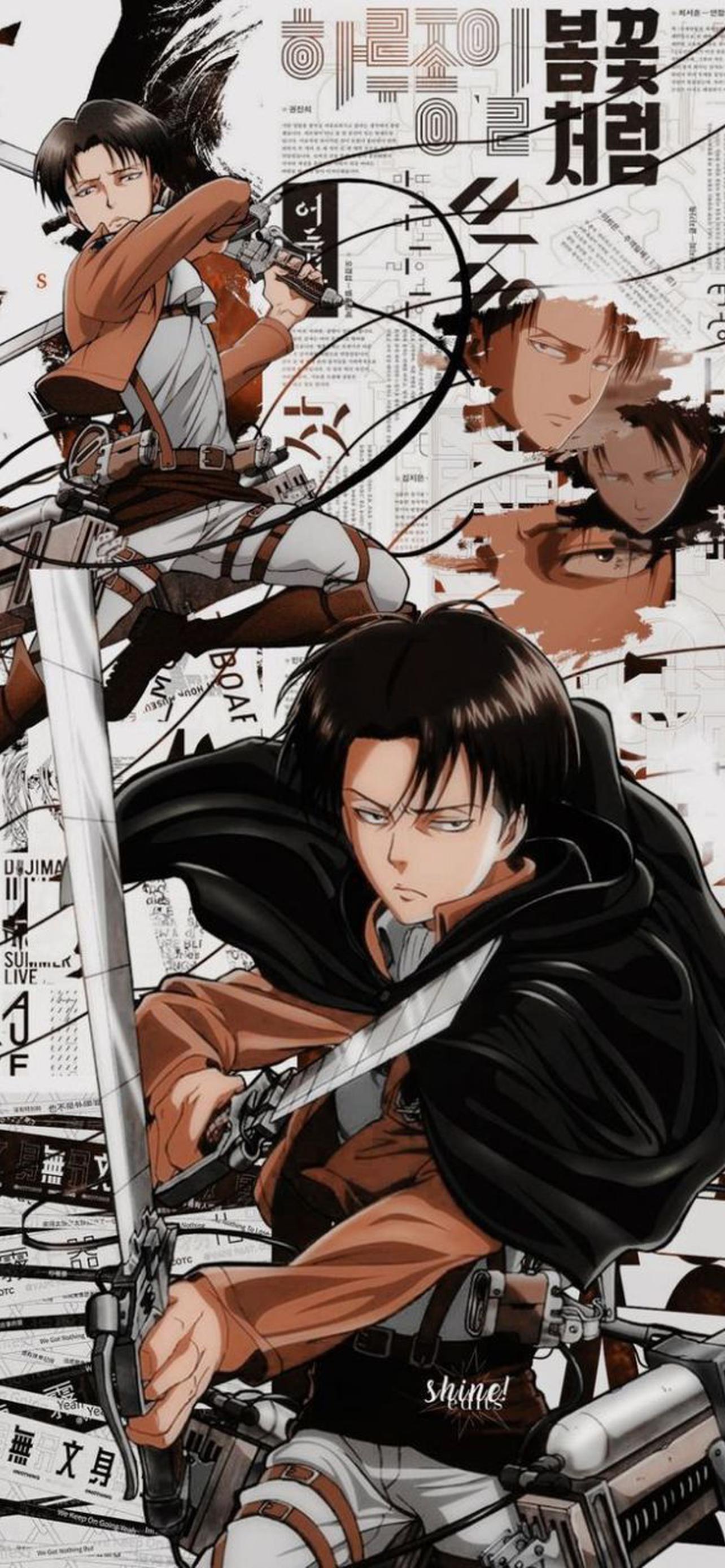 1284x2778  Атака титанов Леви обои на телефон [21+ изображений]