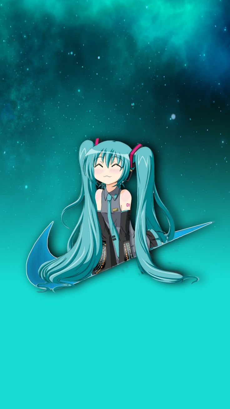 736x1307  хатсуне мику | Микены, Аниме, Обои