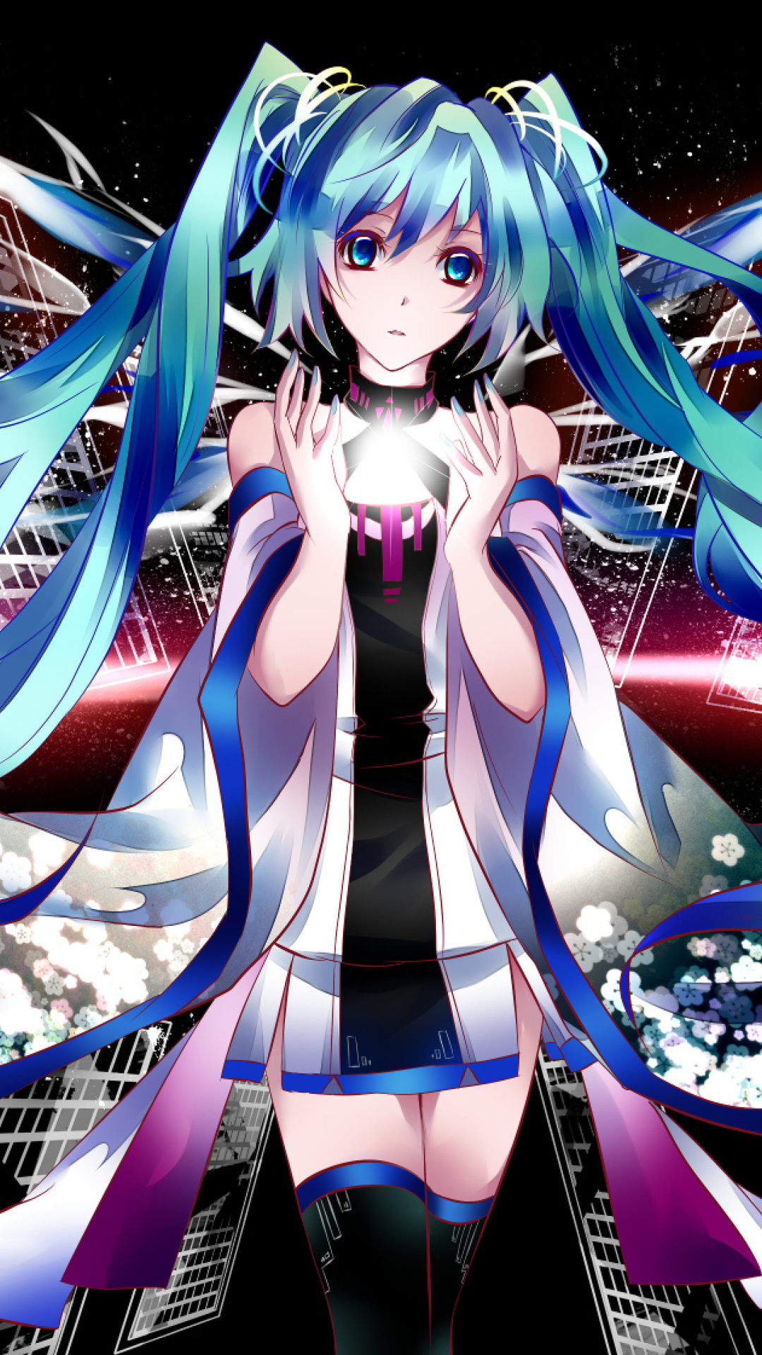 1080x1920  Обои Vocaloid Hatsune Miku на телефон 1080x1920