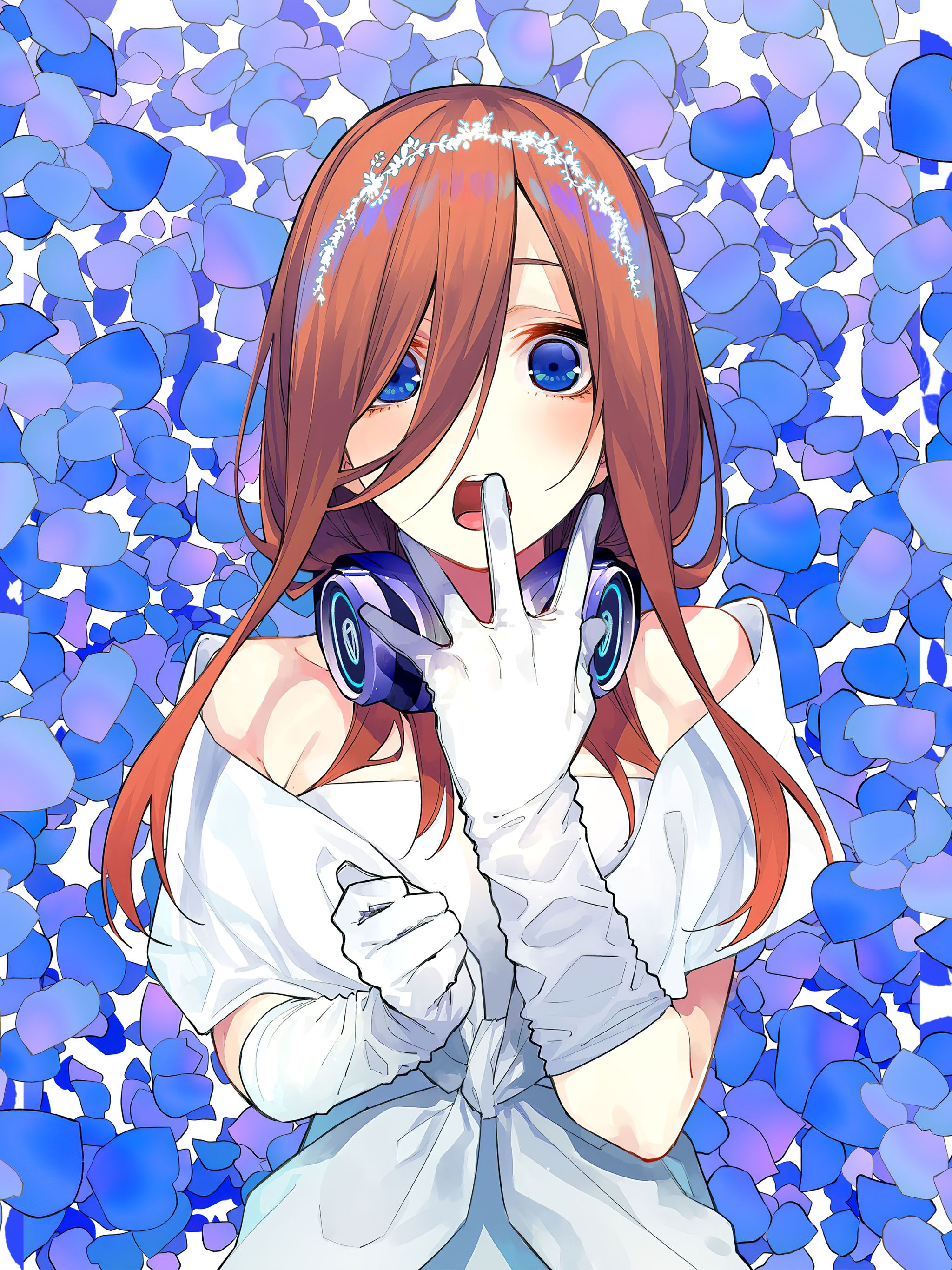 2048x2732  Обои на телефон: Аниме, Пять Невест, 5 Тобун Но Ханайоме, Мику Накано, 5  Тоубун Но Ханайоме, 1402399 скачать картинку бесплатно.