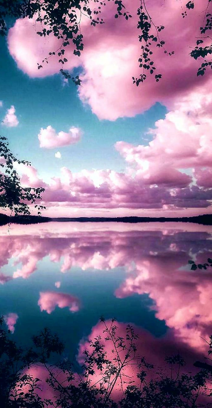 720x1384  Рисованная красота на обои ваших телефонов (720x1280) | Пикабу