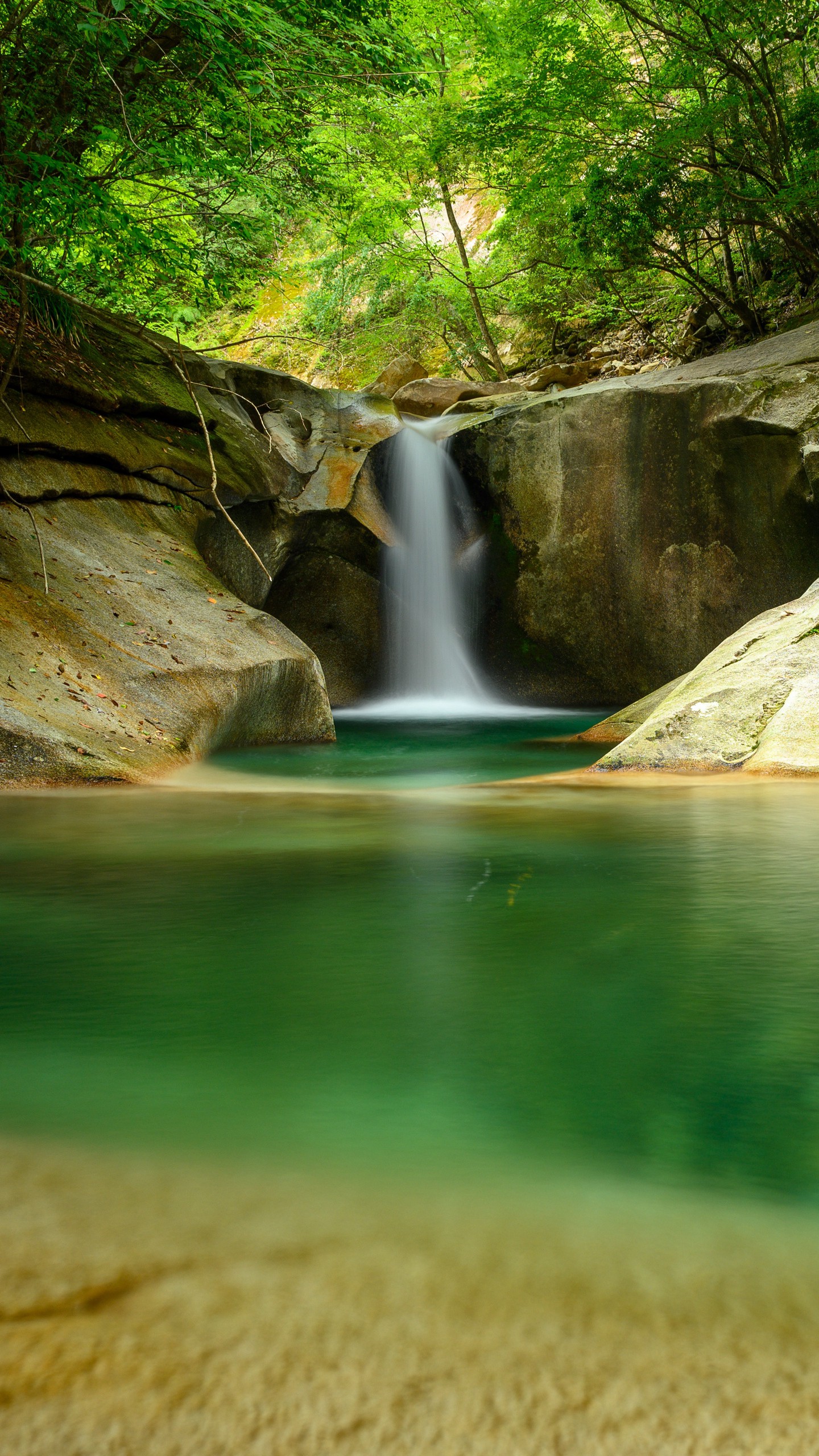 1440x2560  Скачать 4D водопад обои Full HD APK для Android