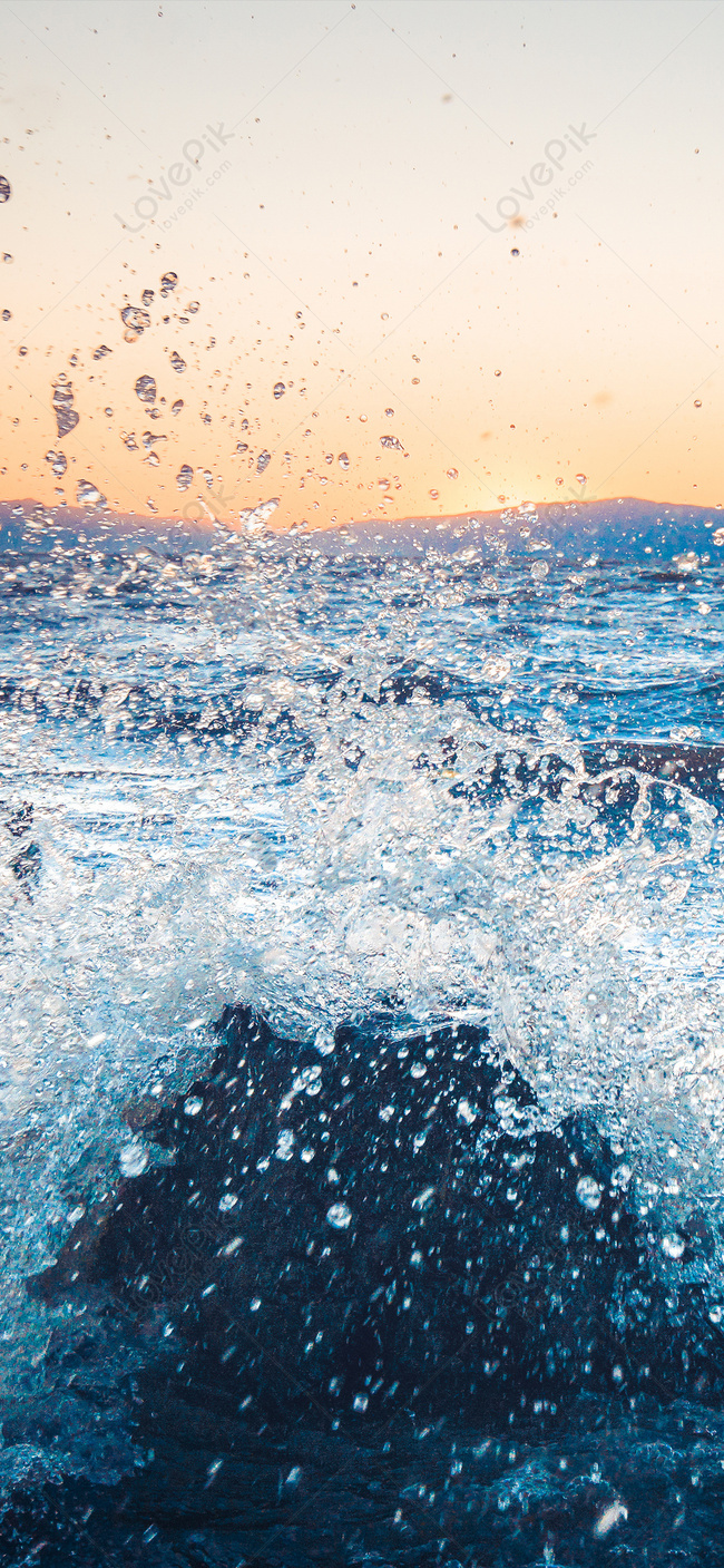 650x1407  Волна обои для мобильного телефона изображение_Фото номер 400388264_JPG  Формат изображения_ru.lovepik.com