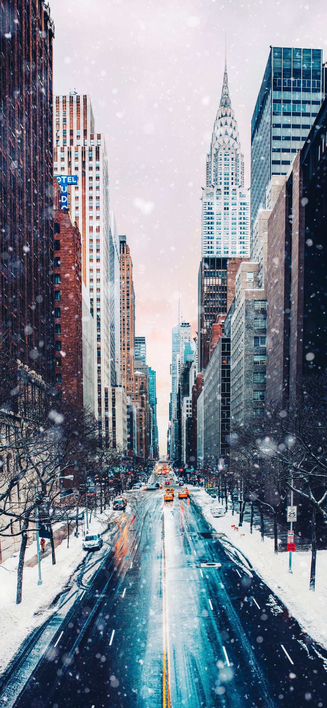 1299x2813  iPhone wallpapers, iPhone backgrounds, обои айфон, новогодние обои | Winter  in new york, New york wallpaper, City wallpaper