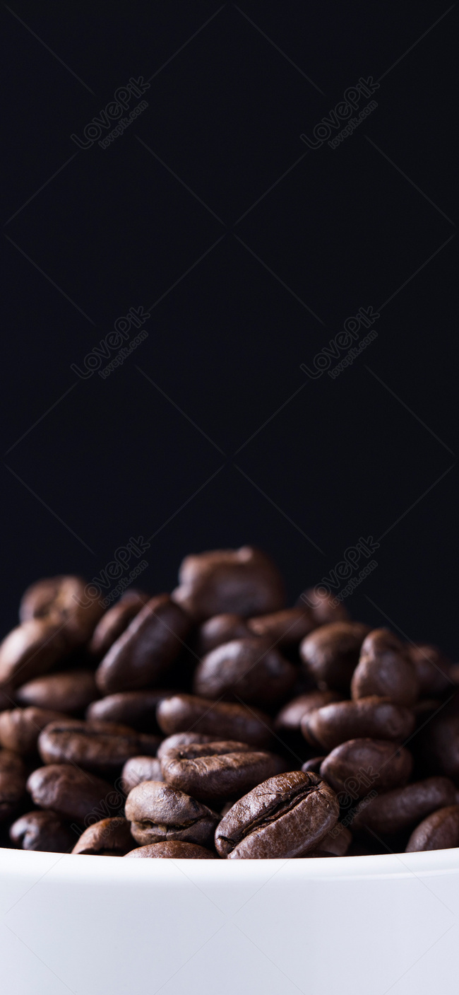 650x1407  Обои на телефон кофейные зерна, кофе, крупным планом - скачать бесплатно в  высоком качестве из категории \"Макро\"