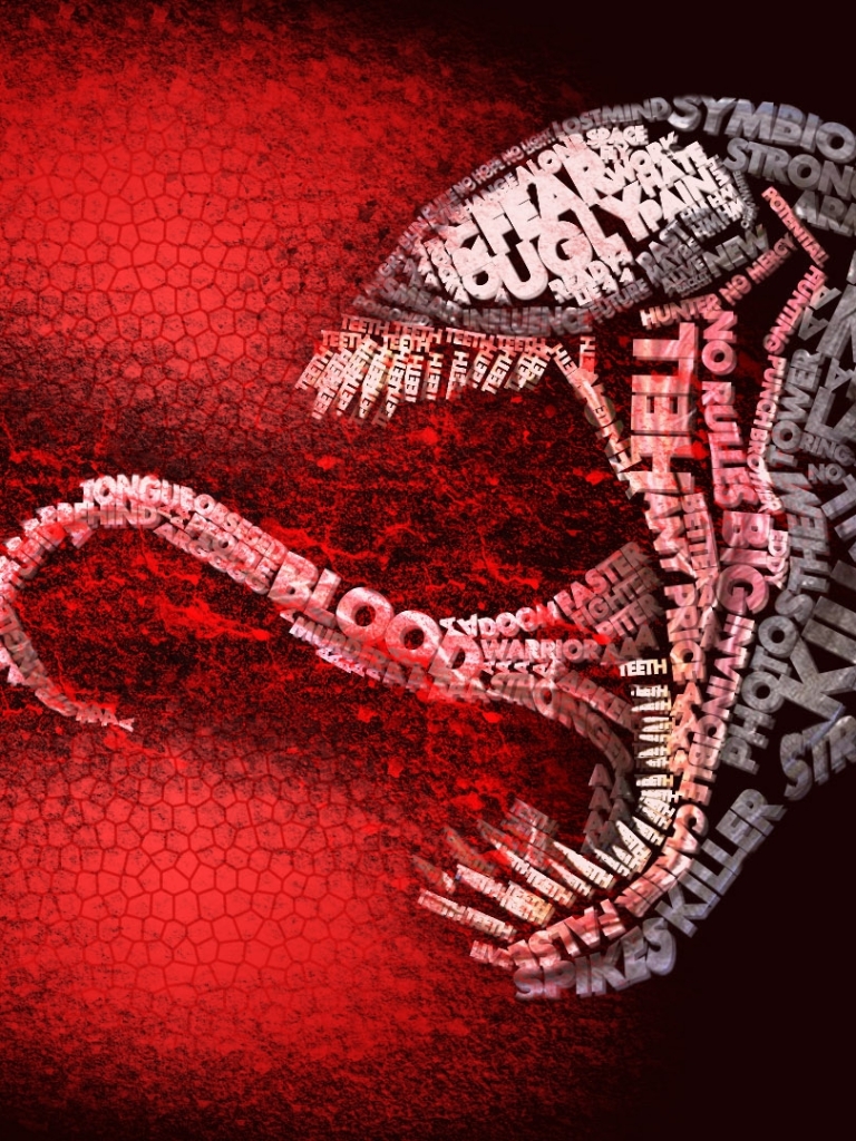 768x1024  Обои на телефон: Кровь, 3D, Текст, Комиксы, Веном, Человек Паук, 1094050  скачать картинку бесплатно.