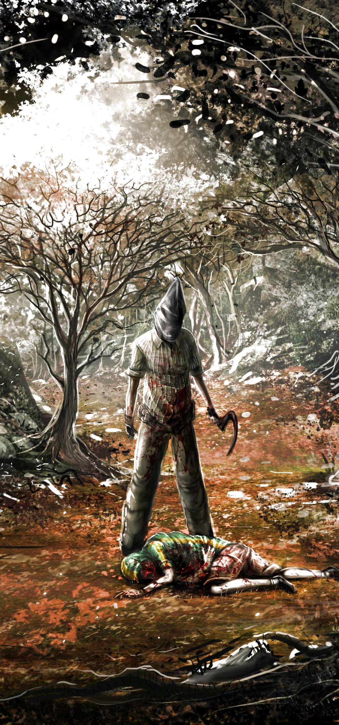 1080x2310  Обои на телефон: Кровь, Тьма, Страшный, Зло, Ужастик, Противный, Страшные,  Пугающий, 1395304 скачать картинку бесплатно.