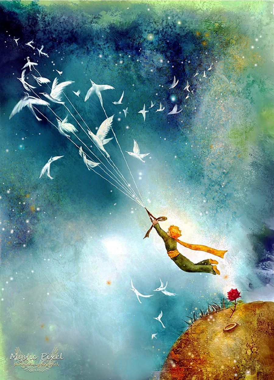 900x1250  Маленький принц арт - 63 фото