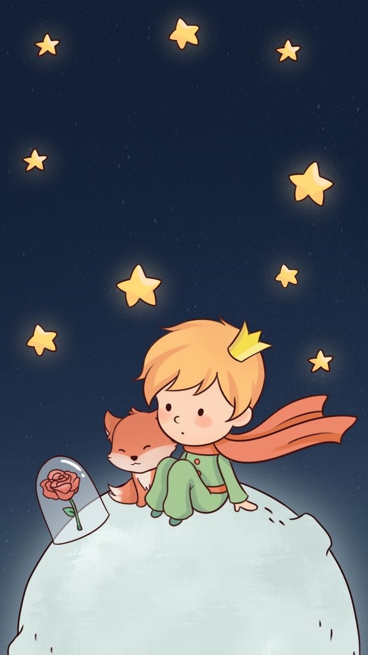 736x1309  Маленький принц и роза иллюстрации - 43 фото