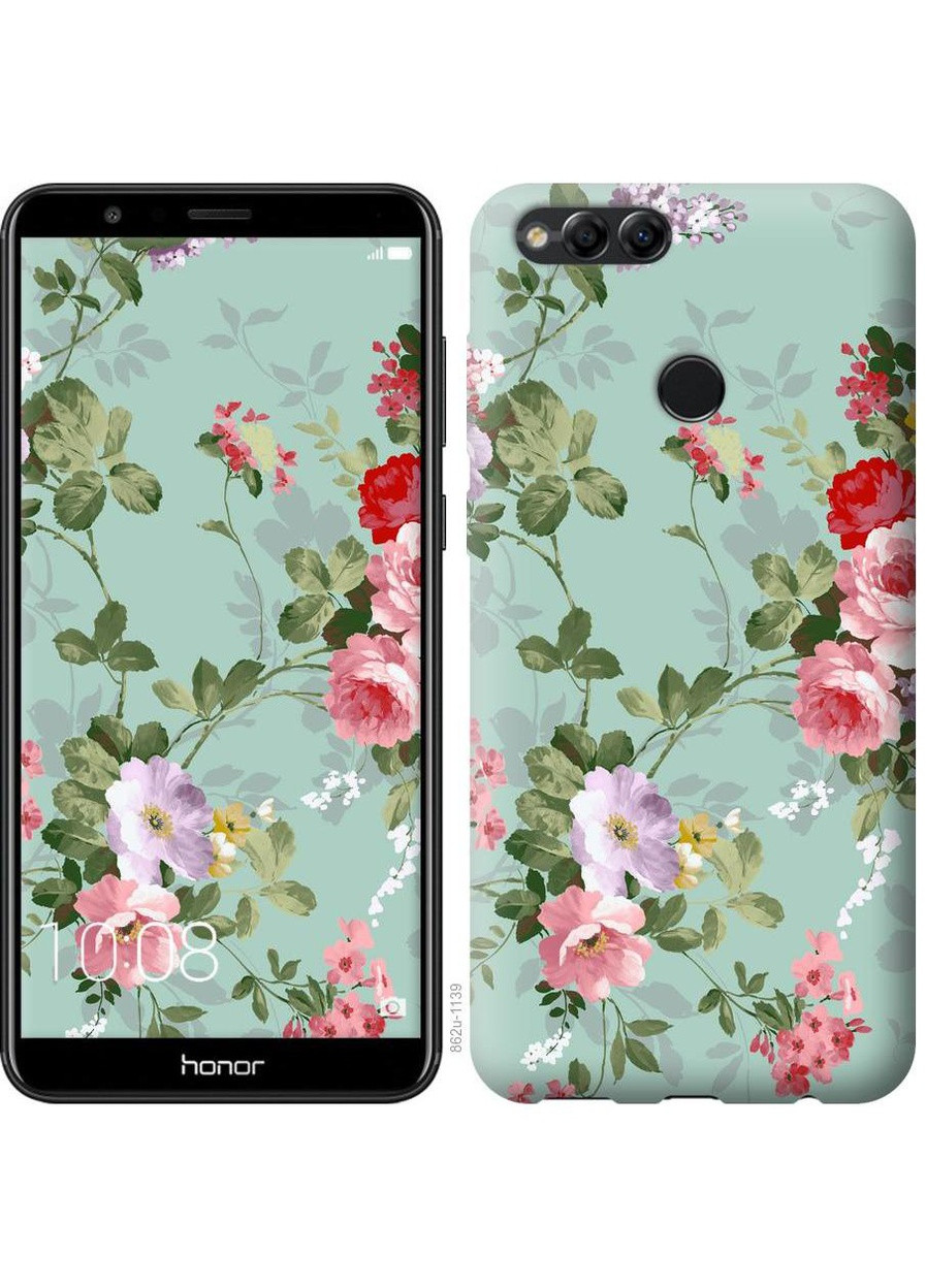 897x1248  Чехол на Huawei Honor 7X Цветочные обои 2 MMC комбинированный ‣ Купить в  интернет-магазине Каста ‣ Киев, Одесса, Харьков ‣ Доставка по всей Украине!  (#251940735)