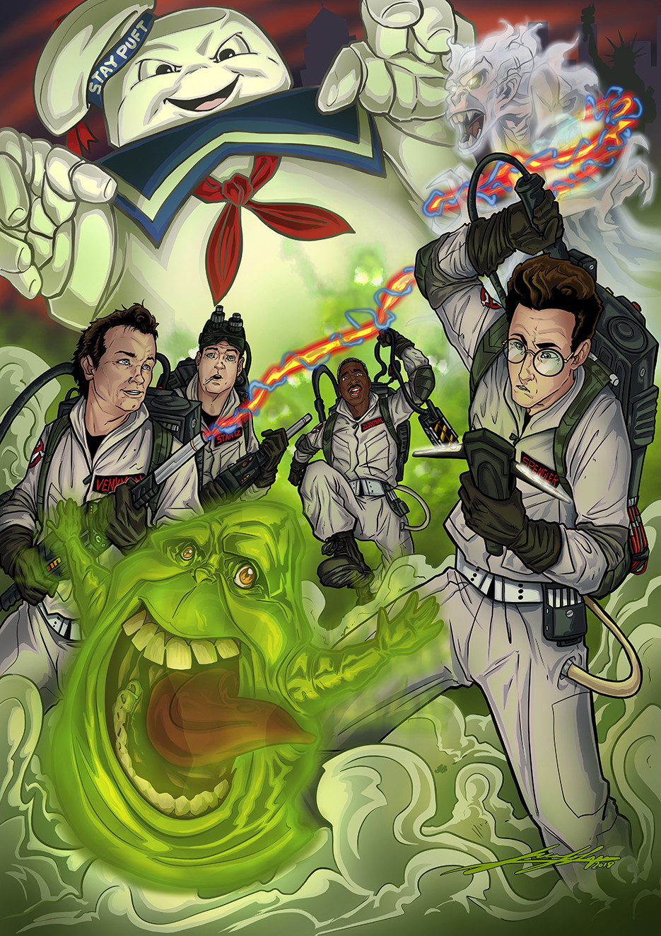 935x1323  Охотникам за привидениями» — 35 лет. | Пикабу