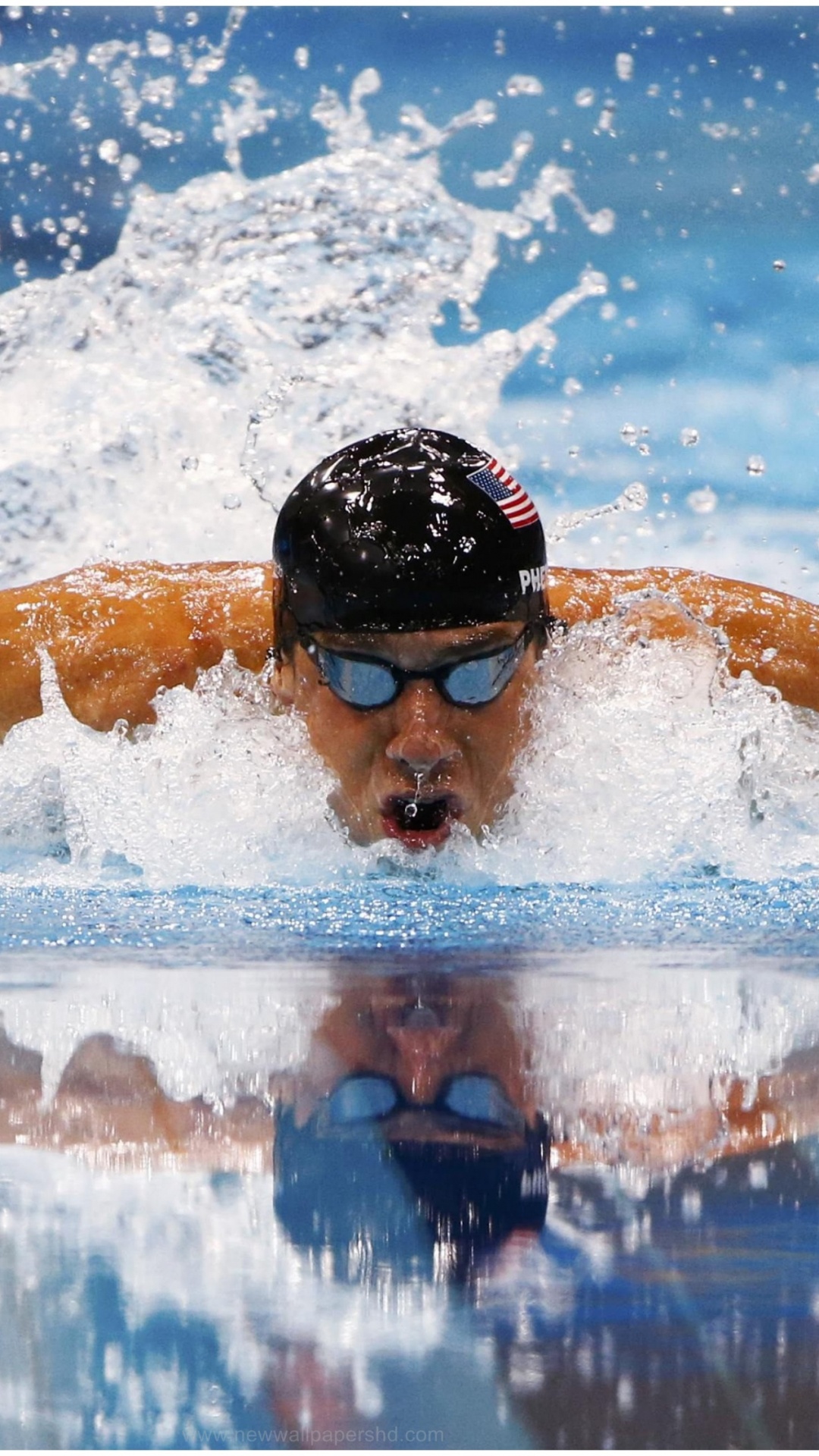 1080x1920  Обои занятие спортом, пловец, досуг, вода, бумага на телефон Android,  1080x1920 картинки и фото бесплатно