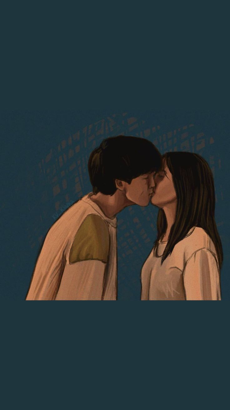 736x1308  Картинка дракон Поцелуй Двое Фэнтези 1080x1920