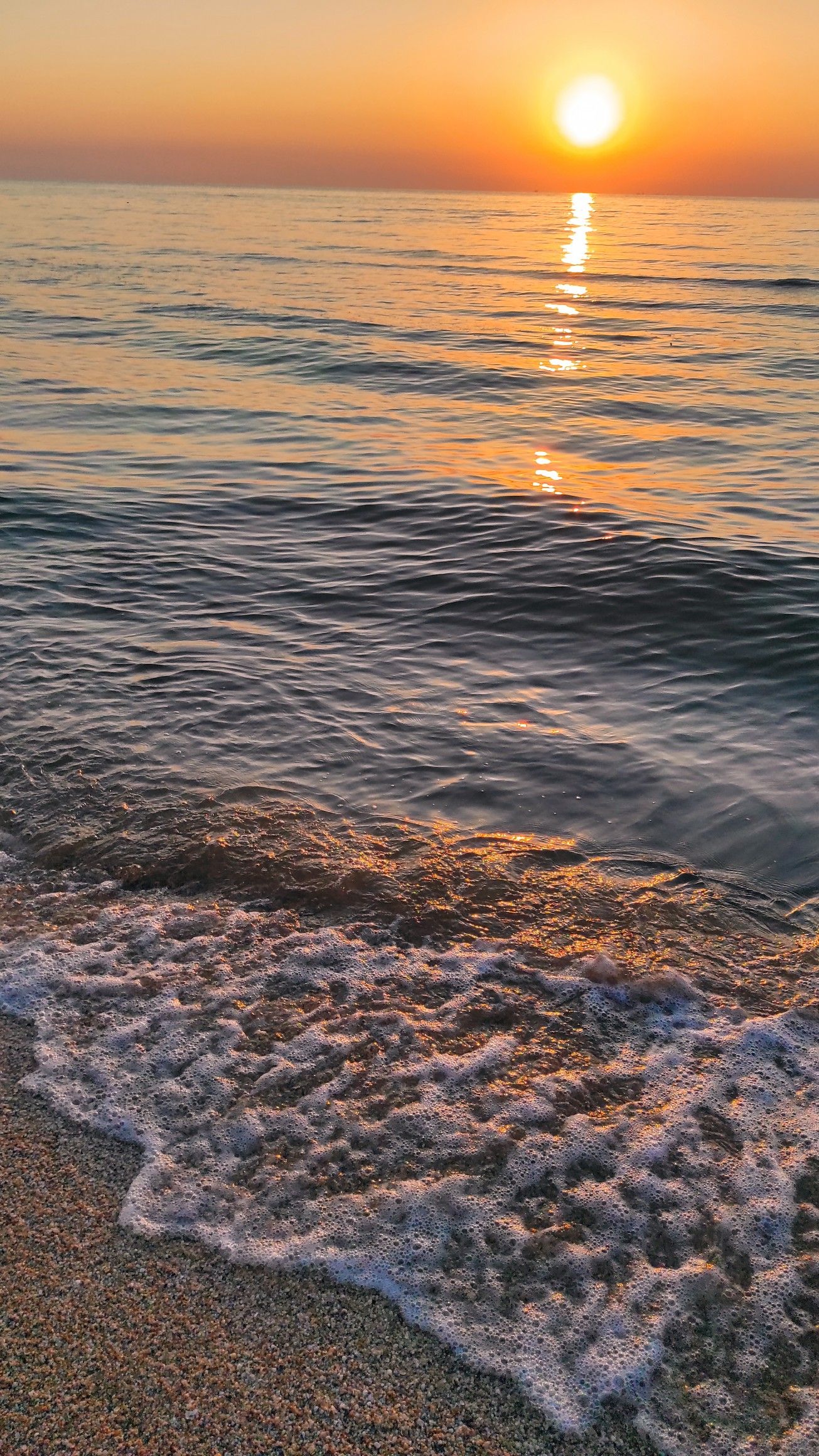 1305x2320  Скачать 3840x5760 горы, рассвет, море, горизонт обои, картинки