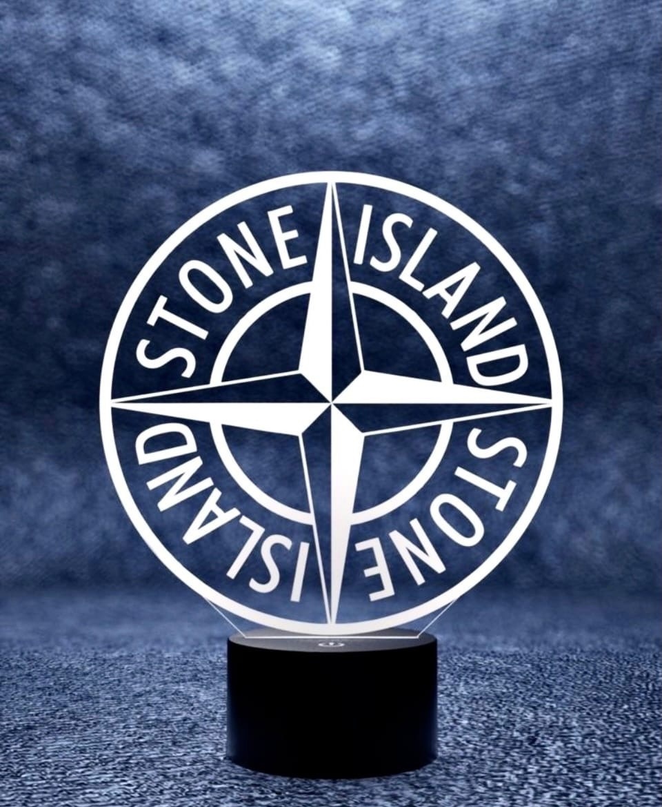 960x1169  3Д-светильник \"Stone Island\" – купить по низкой цене (1490 руб) у  производителя в Москве | Интернет-магазин «3Д-Светильники»