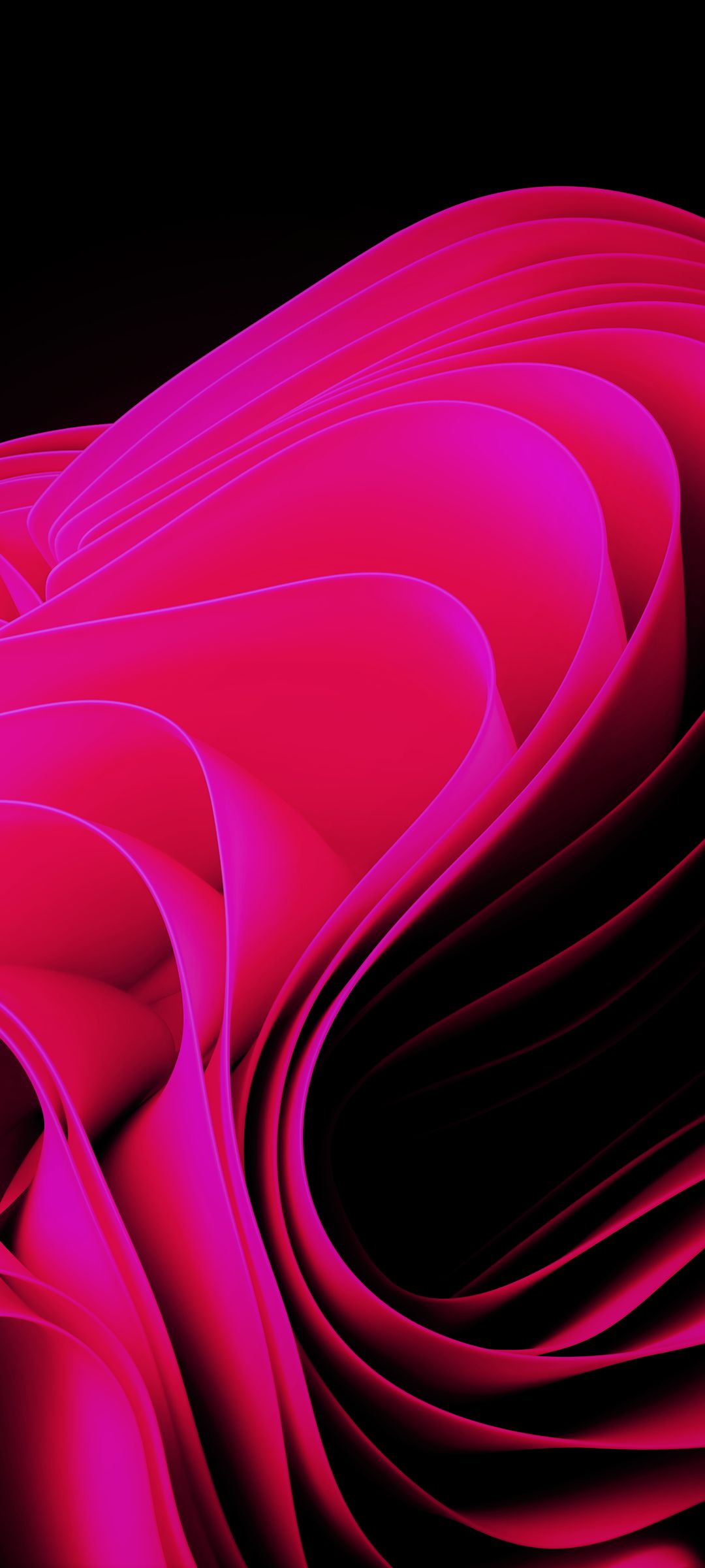 1080x2400  Обои на телефон: Розовый, Технологии, Пинк, Windows 11, 1416298 скачать  картинку бесплатно.