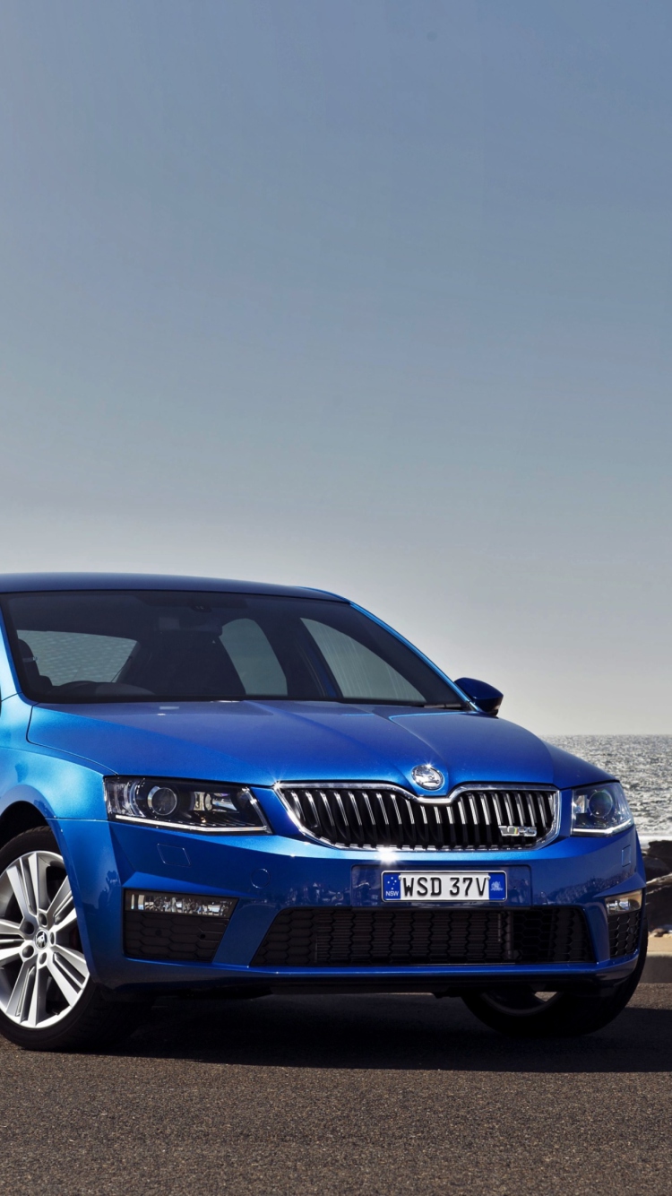 750x1334  Обои Skoda Octavia для телефона и на рабочий стол iPhone 6