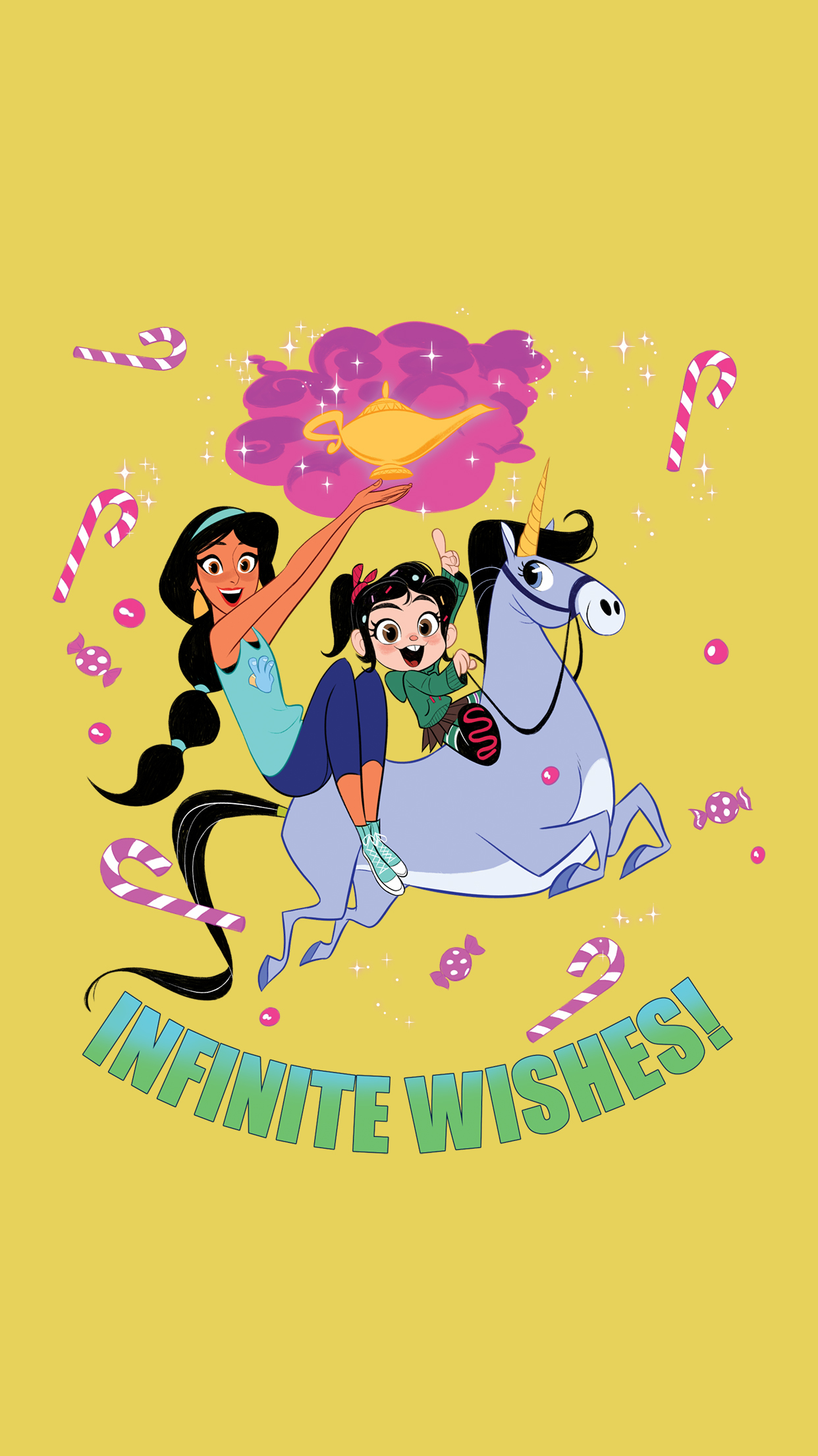 1242x2208  Обои на телефон с принцессой Жасмин - YouLoveIt.ru