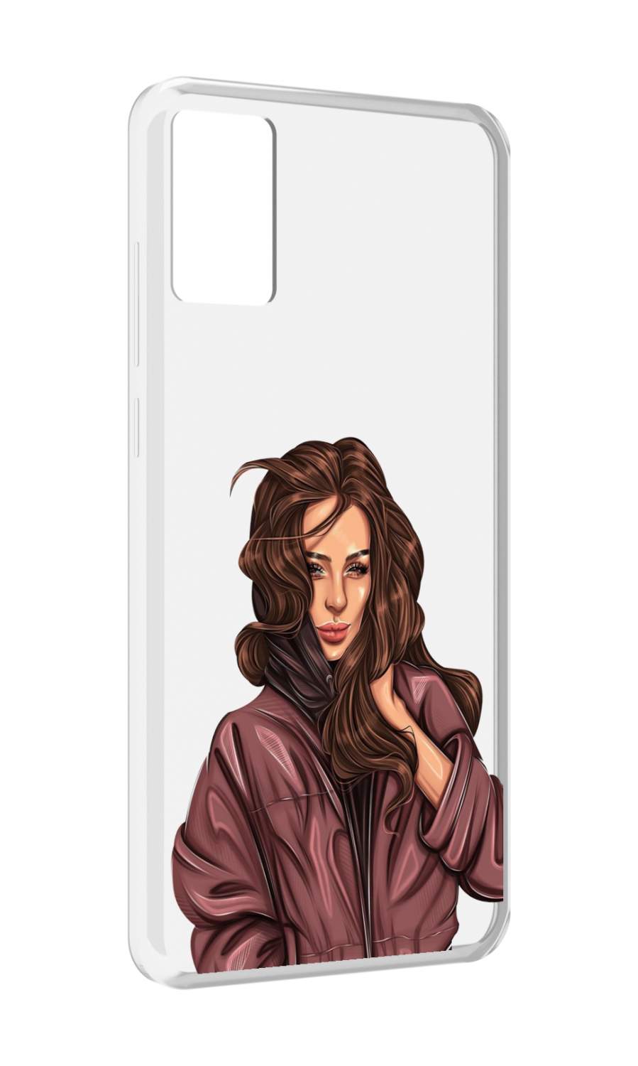 899x1500  Чехол MyPads Арт рисунок девушки для CUBOT P50 - купить в Москве, цены на  Мегамаркет