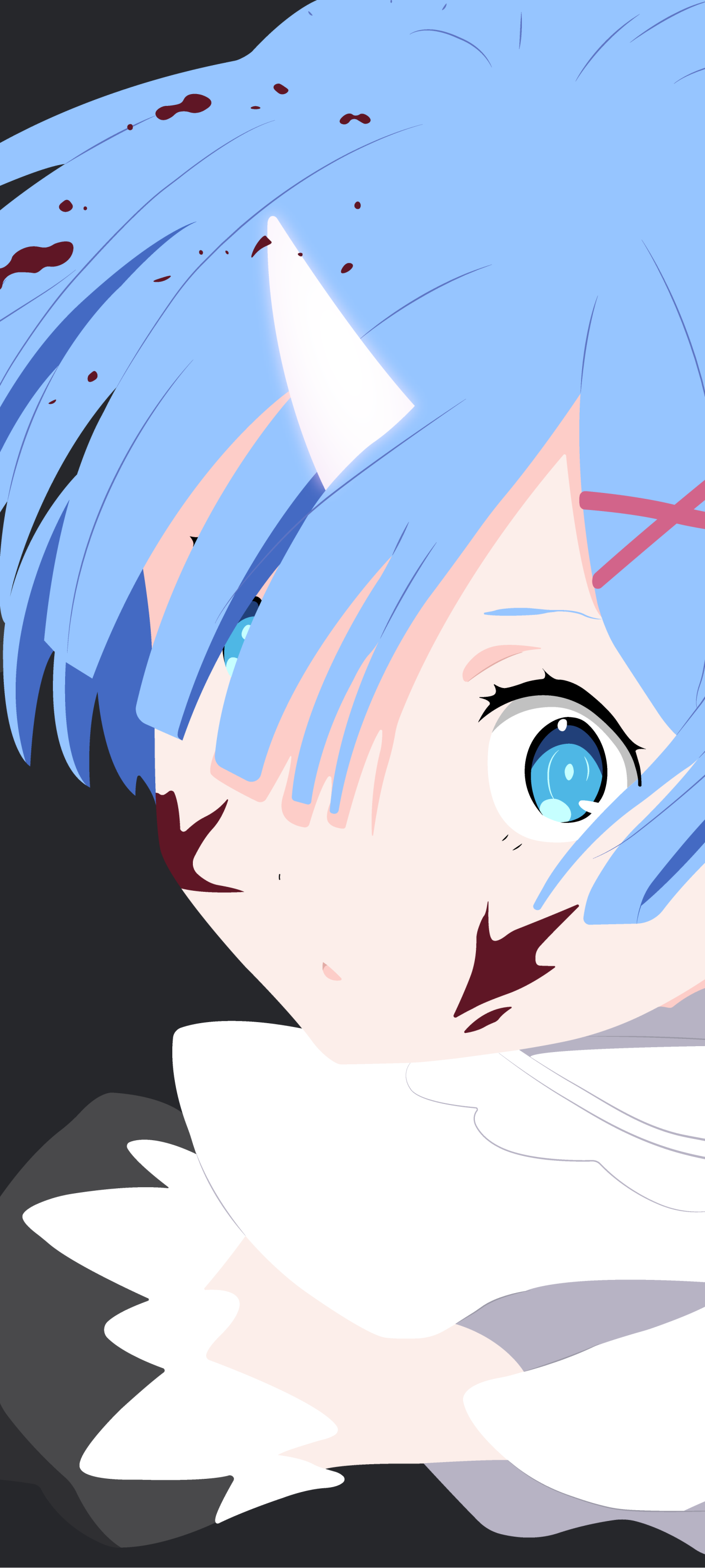 1440x3200  Rem (Re:ZERO) Phone Wallpapers