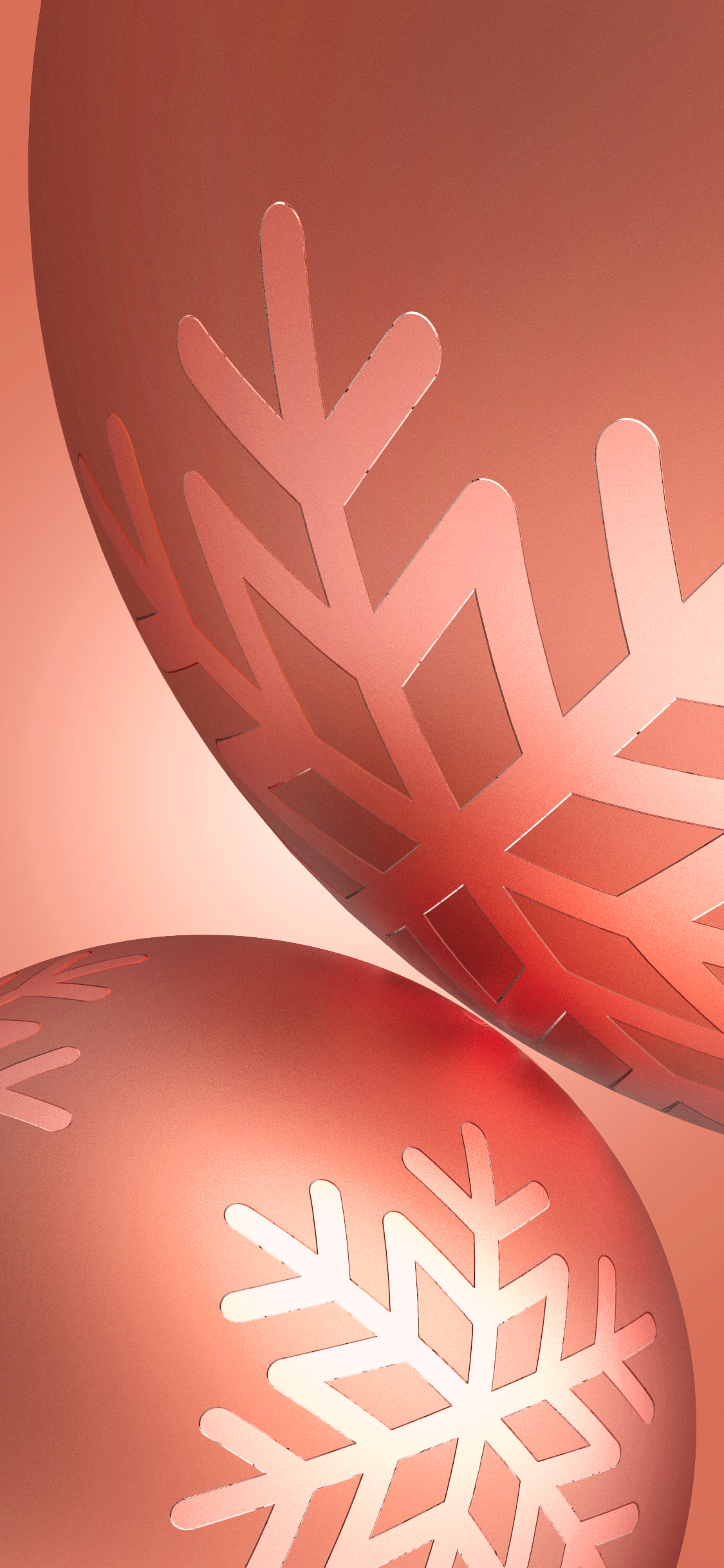 1125x2436  Дизайнерские обои, которые превратят iPhone в сияющий ёлочный шар -  Лайфхакер