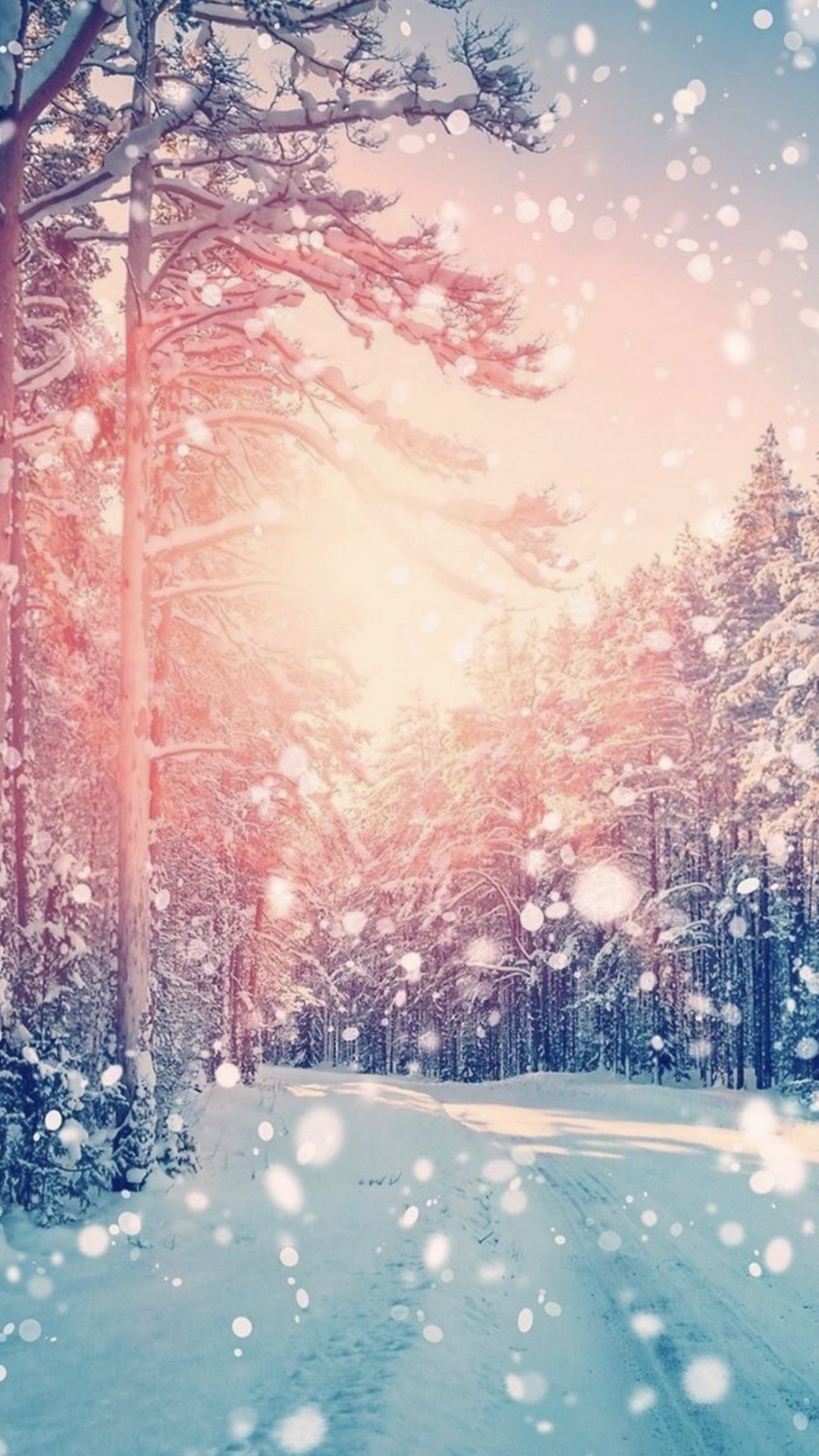 1080x1920  Снежная картинка на телефон - 66 фото