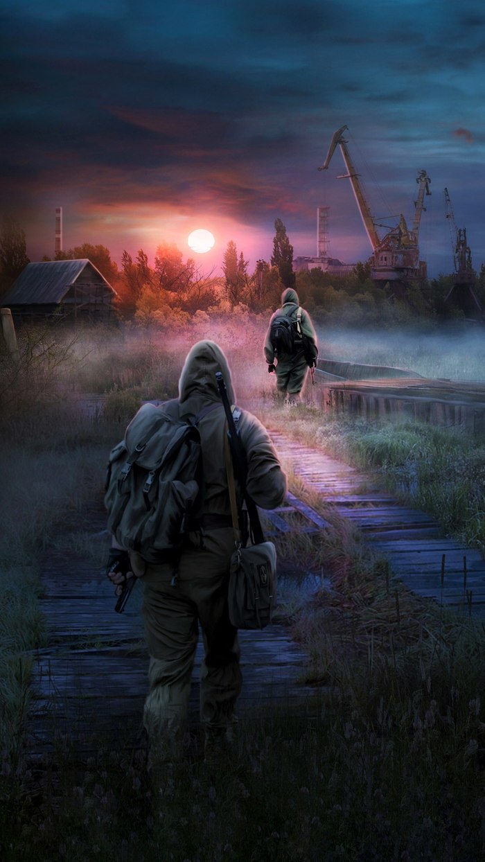 700x1244  Stalker - Обои на телефон Full HD | Пикабу