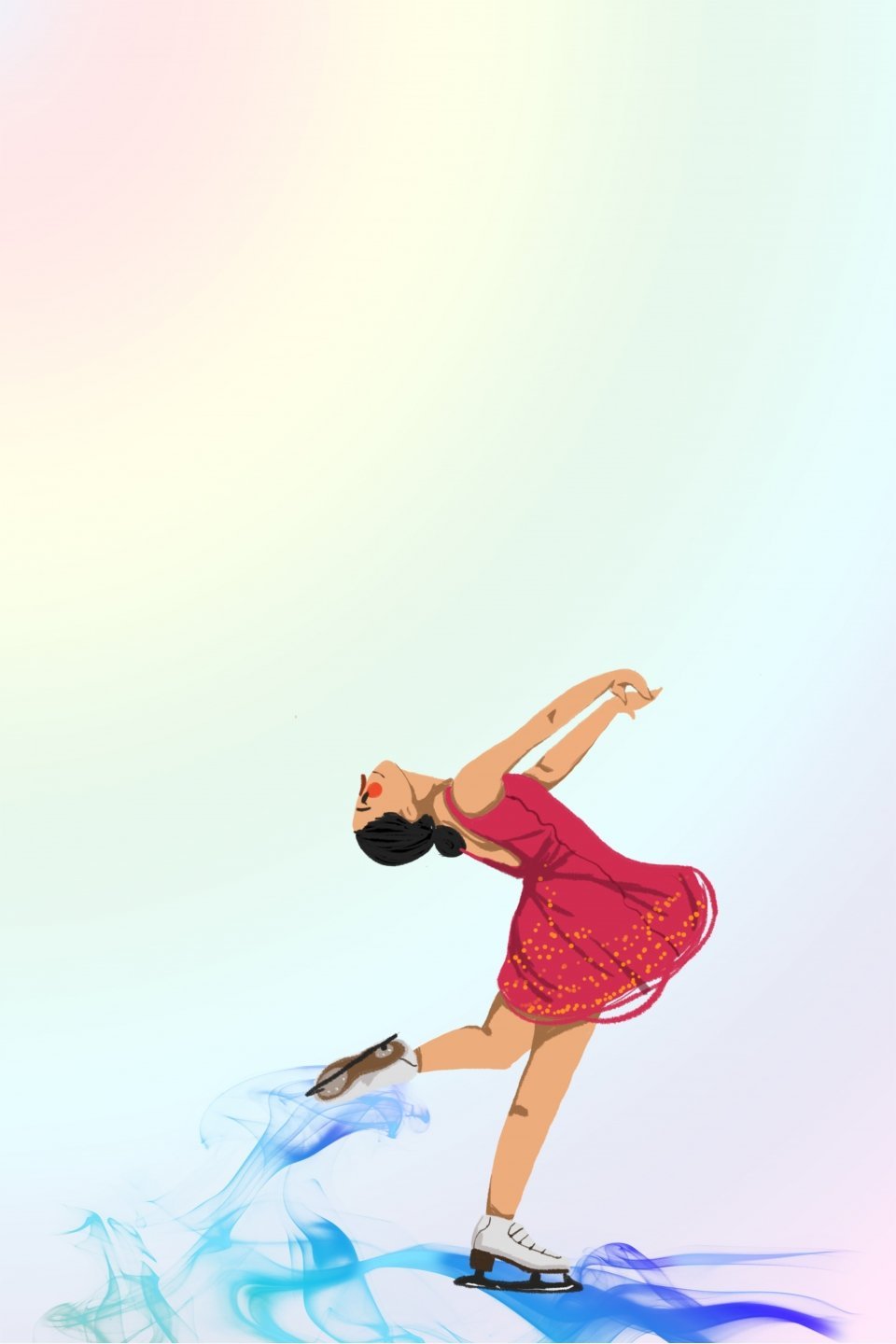 960x1440  Фигурное катание фон - 57 фото