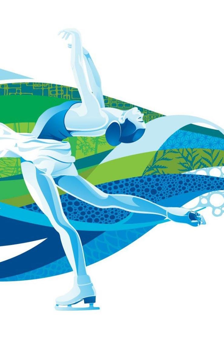 740x1196  Фигурное катание фон для презентации - 68 фото