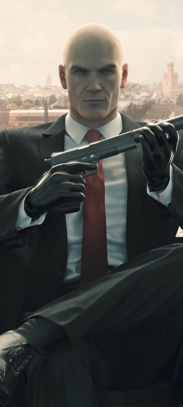 720x1600  Обои на телефон: Видеоигры, Наемный Убийца, Агент 47, Наемный Убийца  (2016), 1188926 скачать картинку бесплатно.