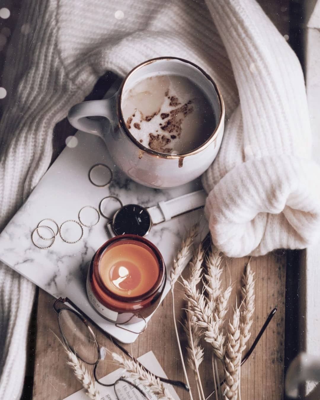 1080x1350  Flatlay, autumn mood and feels | Кофе, Обои для телефона, Васи
