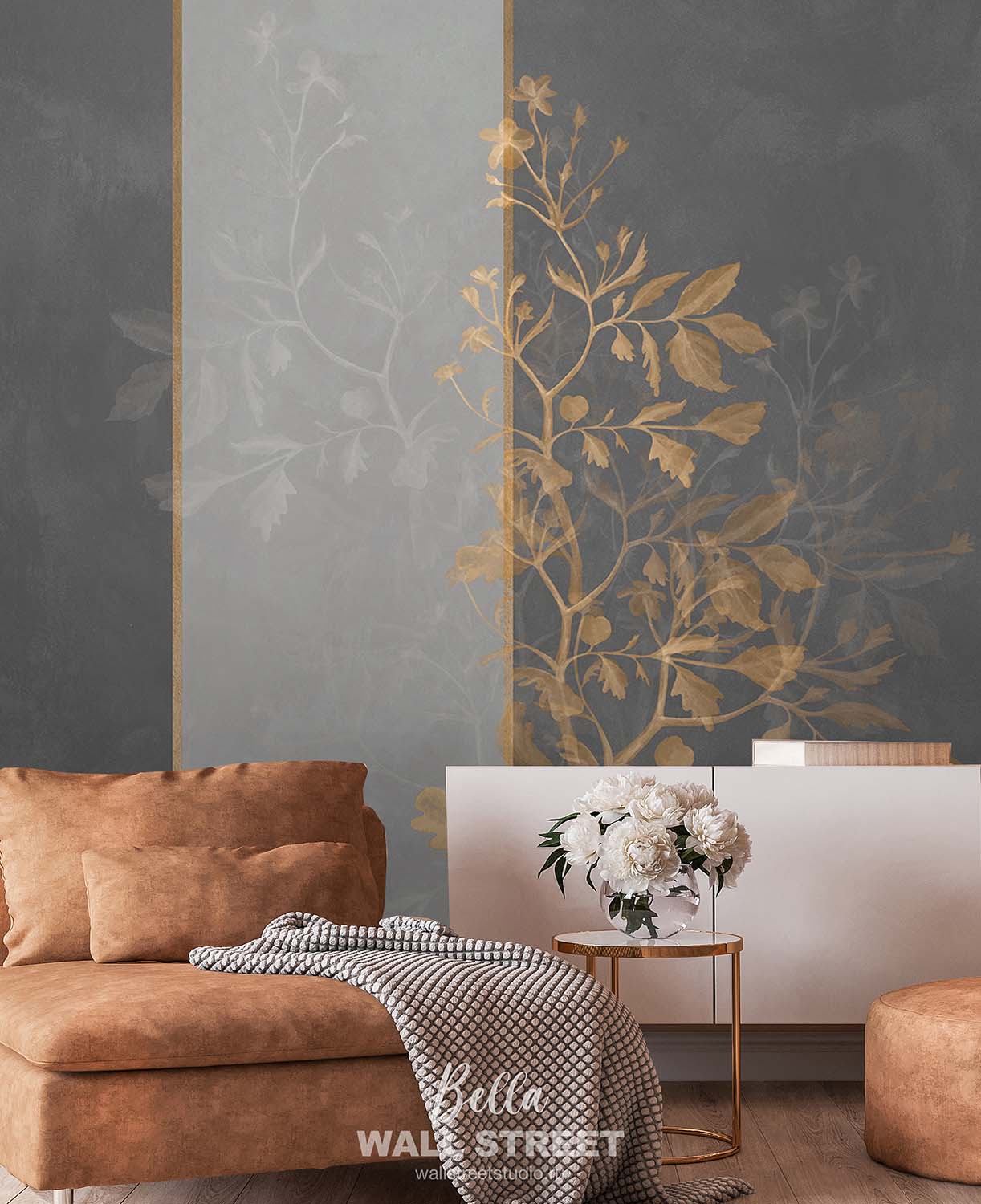 1222x1500  Необычные обои BELLA 20 от Студии Wall Street