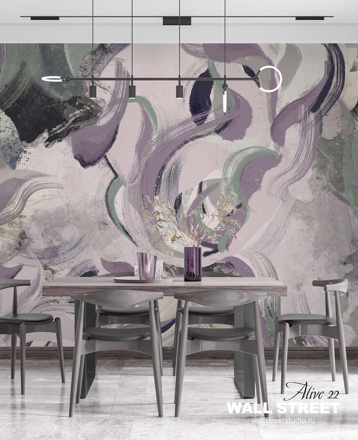 1222x1500  Необычные обои ALIVE 22-6 от Студии Wall Street