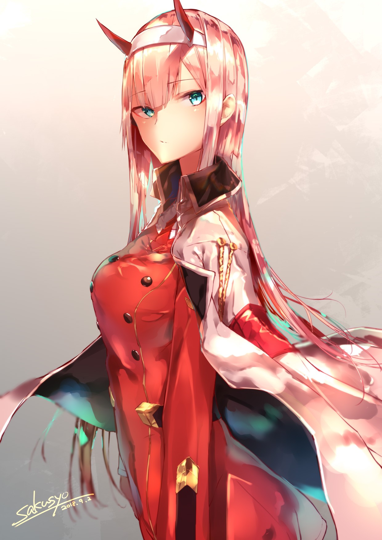 1240x1754  Обои Zero Two - KoLPaPer - Потрясающие бесплатные HD обои