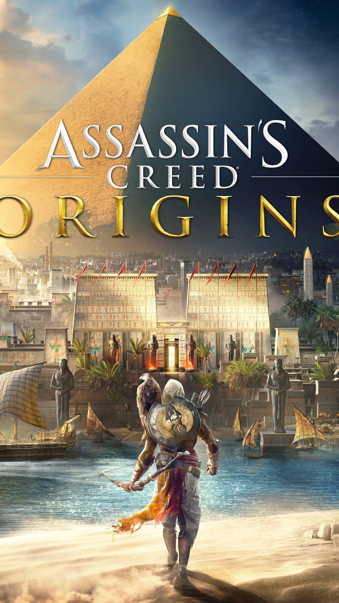 1440x2560  Загрузите Приготовьтесь играть в Assassin's Creed Origins на своем Iphone X | Обои.com