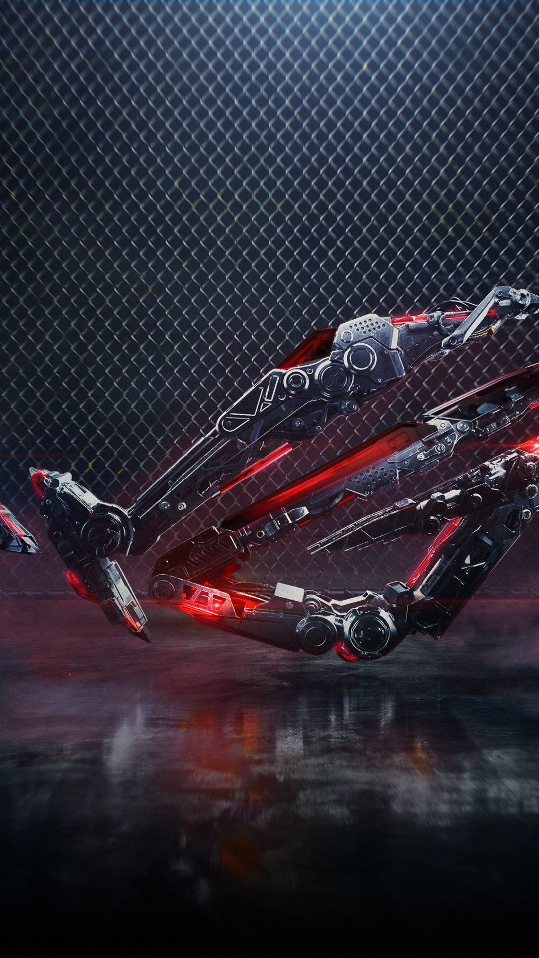 1080x1920  Republic of Gamers Обои 4K, Неон, ASUS ROG, Городской пейзаж