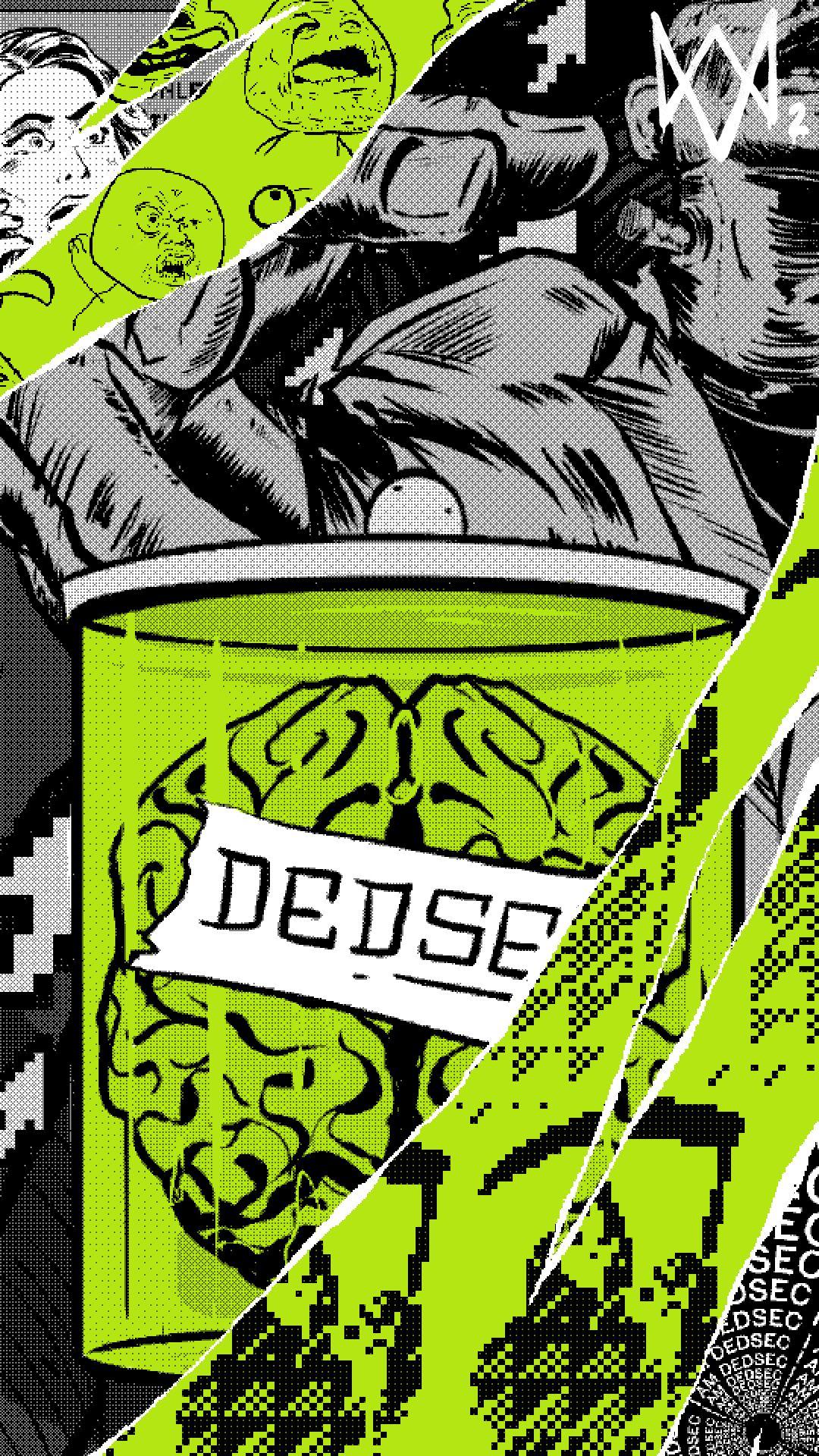 1080x1920  Обои Dedsec Phone HD - Обои Пещера обоев