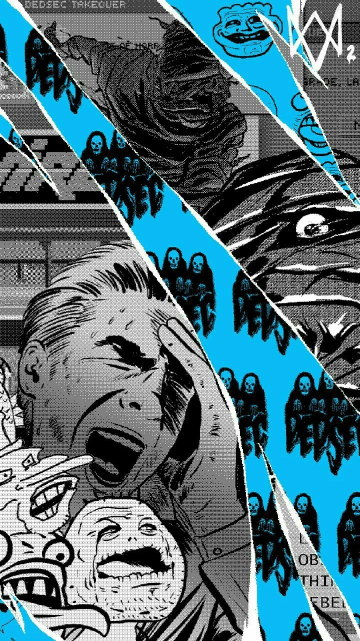 720x1280  WATCH_DOGS 2/Дедсек! | Стрит-арт, Теневые картинки, Игровые арты