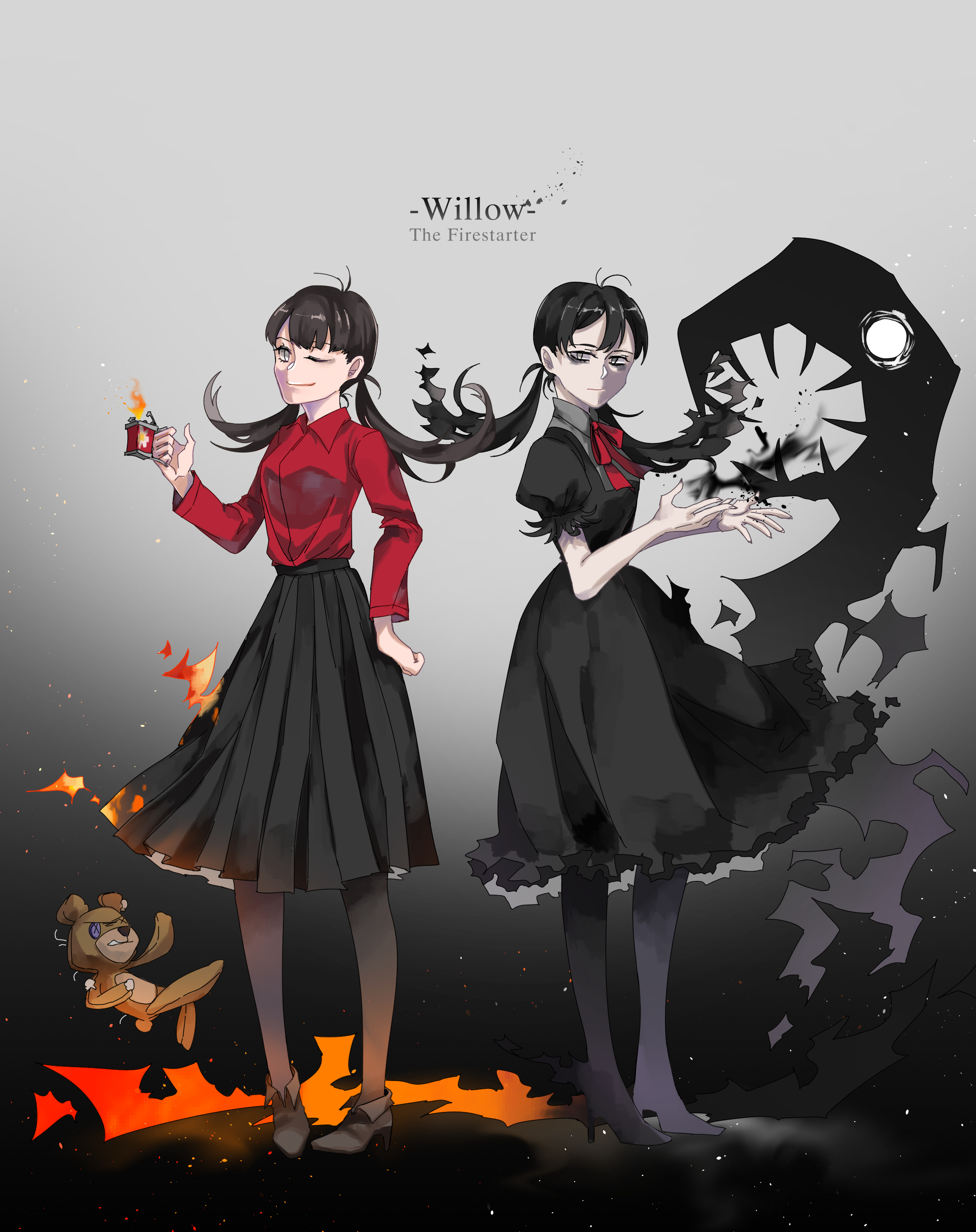 2316x2924  Венди и Эбигейл, автор Psycho23 на DeviantArt