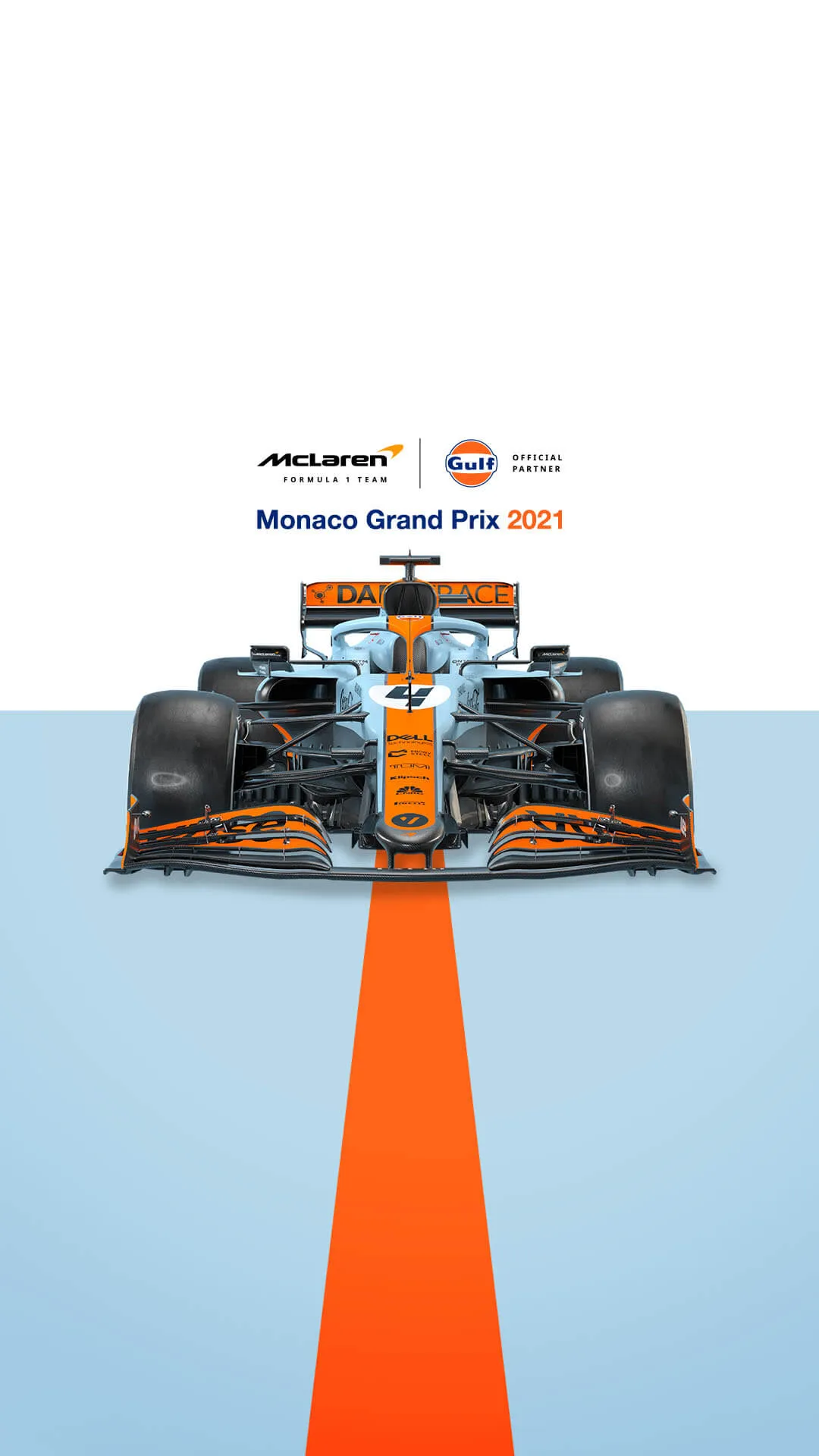 1080x1920  Скачать обои Персидский залив F1 | Галф Ойл Интернэшнл