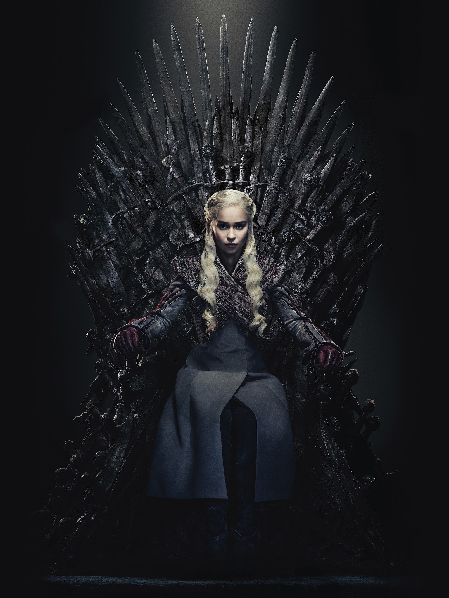 1536x2048  Дейенерис Таргариен Игра престолов Железный Трон Сезон 8 8K обои #87