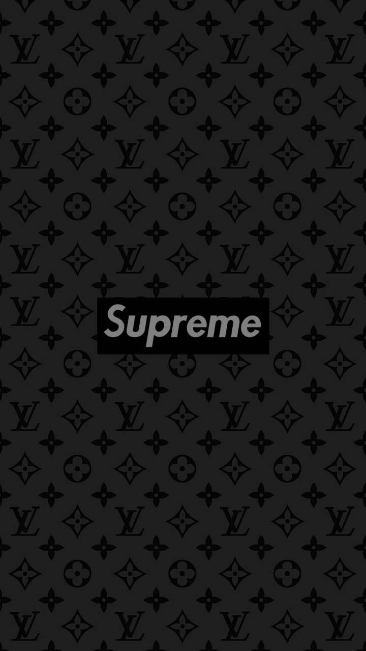 Supreme x Louis Vuitton принт