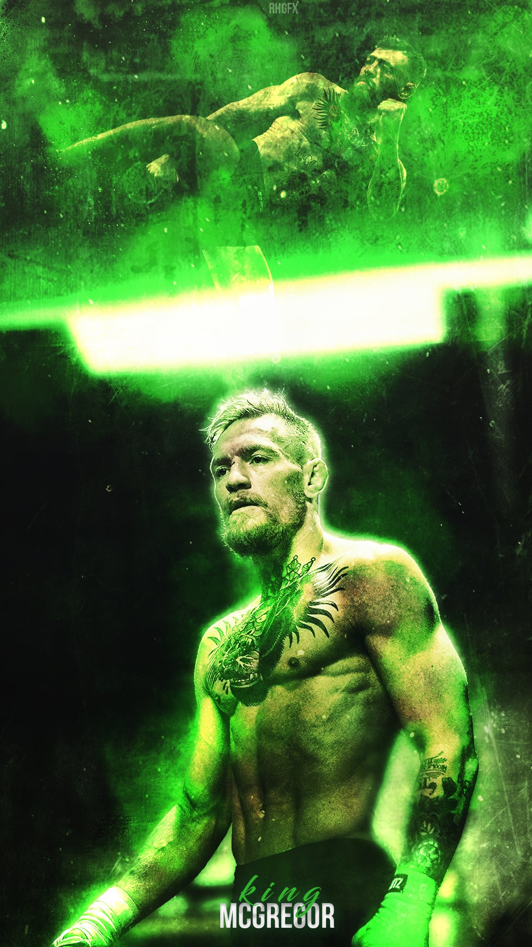 1080x1920  RHGFX на X: «Обои Конора МакГрегора I KING I. #mobile #UFC202 #ConorMcGregor @TheNotoriousMMA RT и лайки. https://t.co/PIypiRtznL» / X