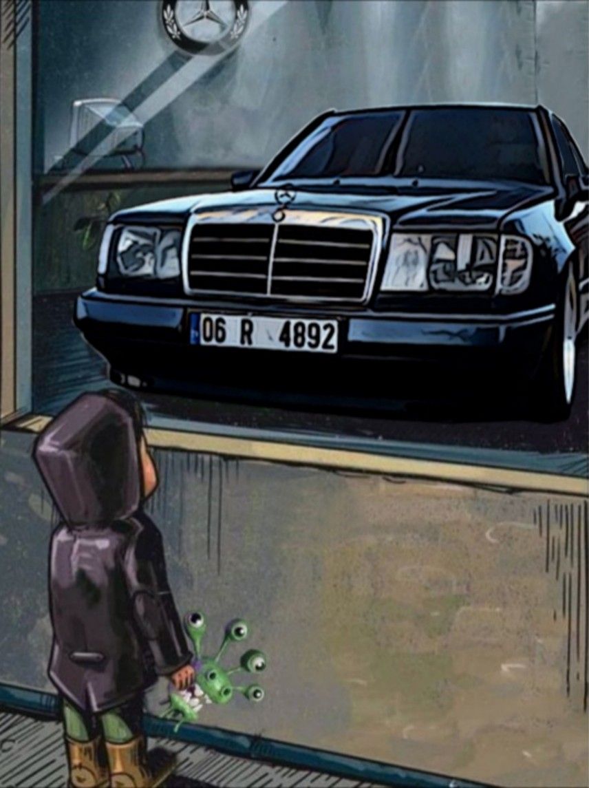 21+ Mercedes w124 обои на телефон от bgerasimov