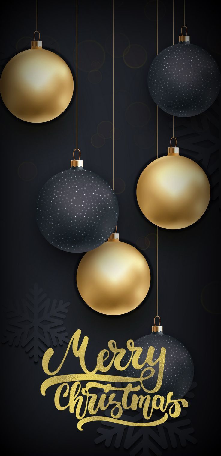 736x1513  HD-фон с Рождеством и Новым 2023 годом - ждет праздничная радость