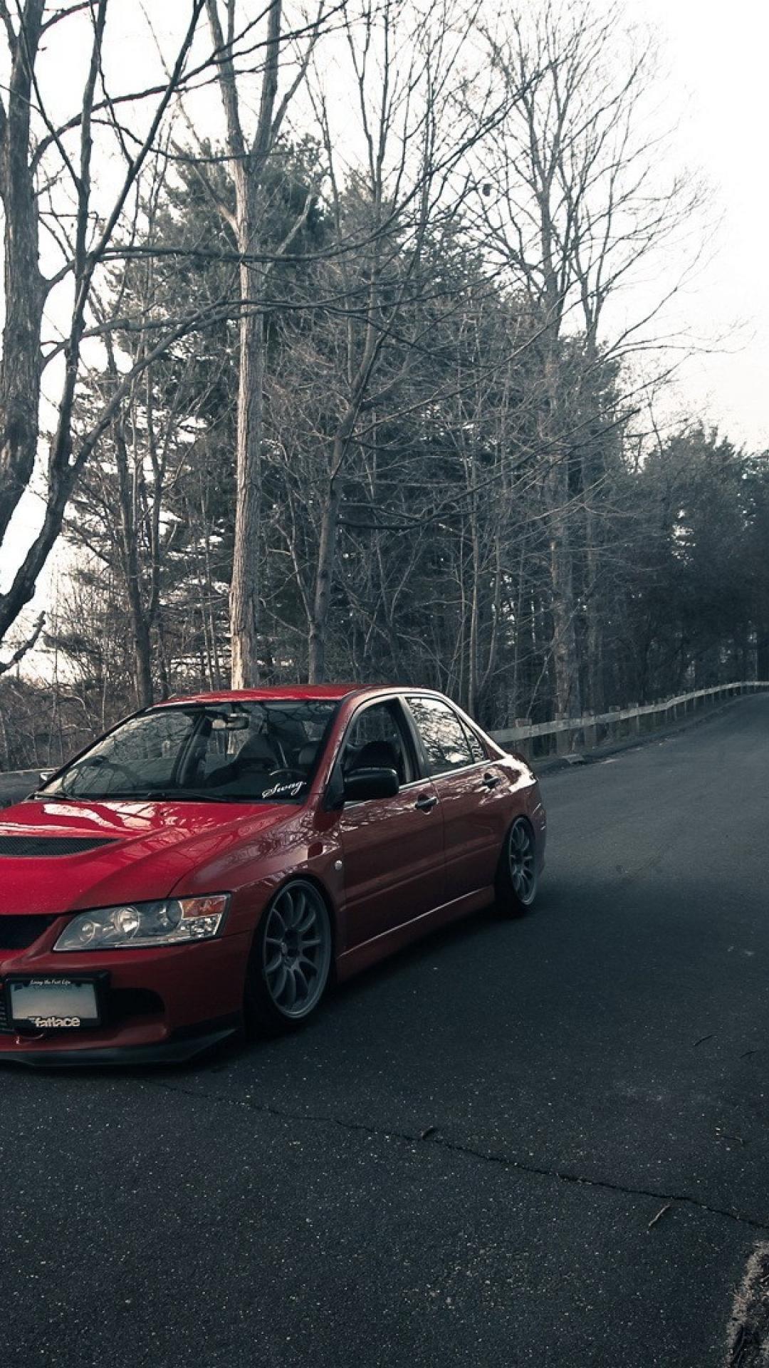 1080x1920  Обои Mitsubishi Evolution 9