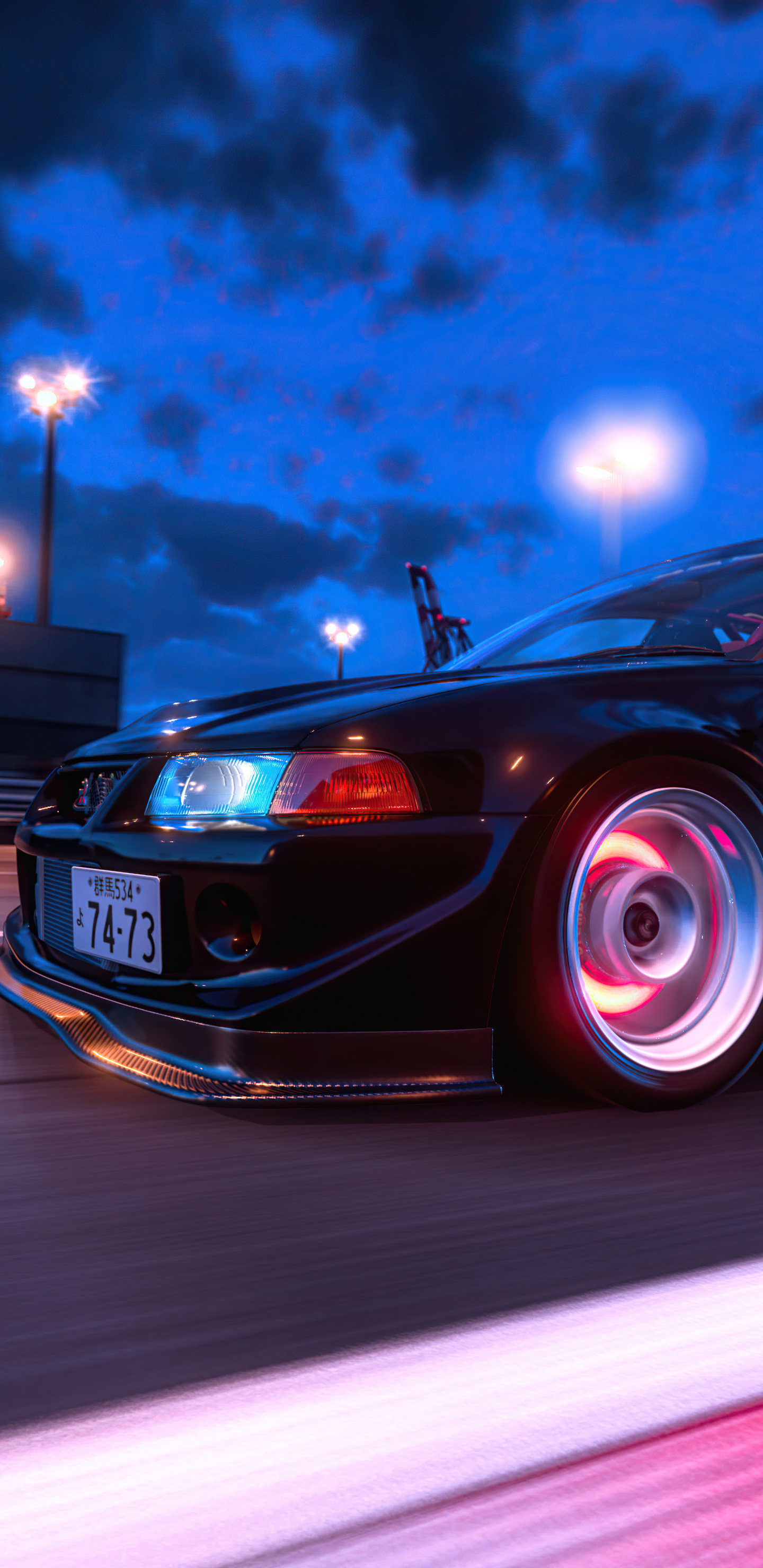 1440x2960  Обои Evo 6 - Пещера обоев