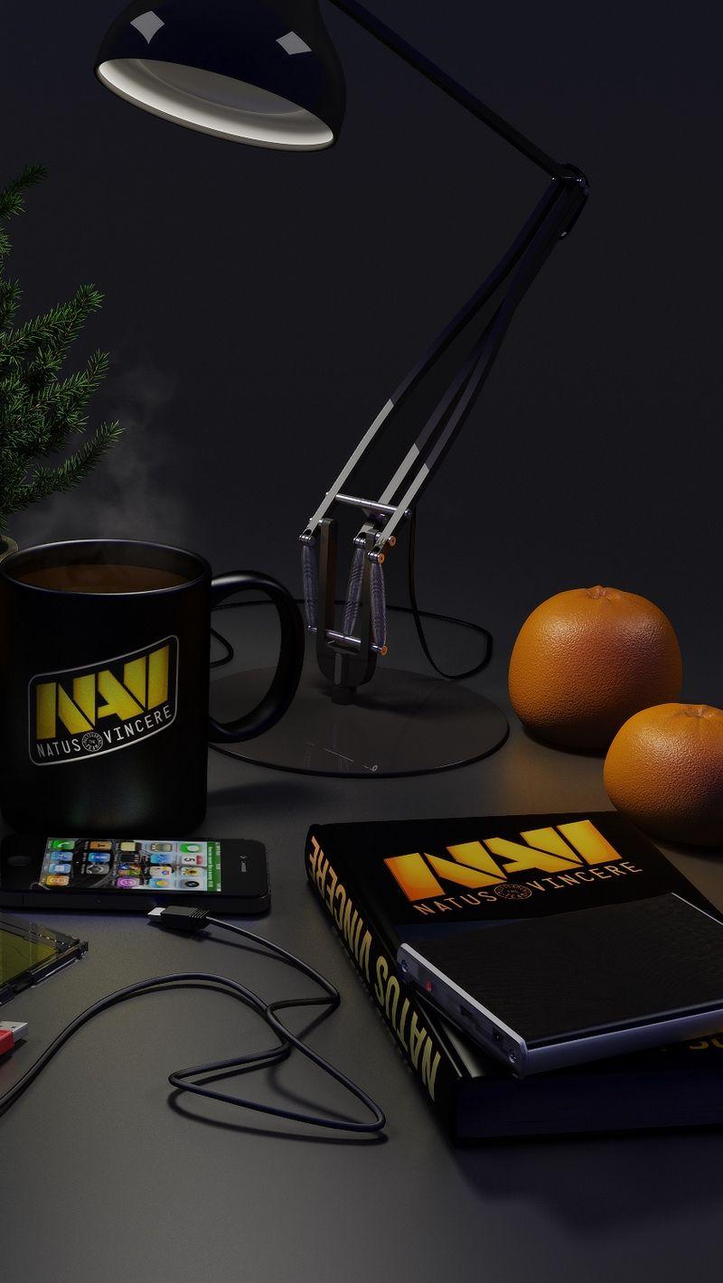 800x1420  Обои Natus Vincere - Пещера обоев